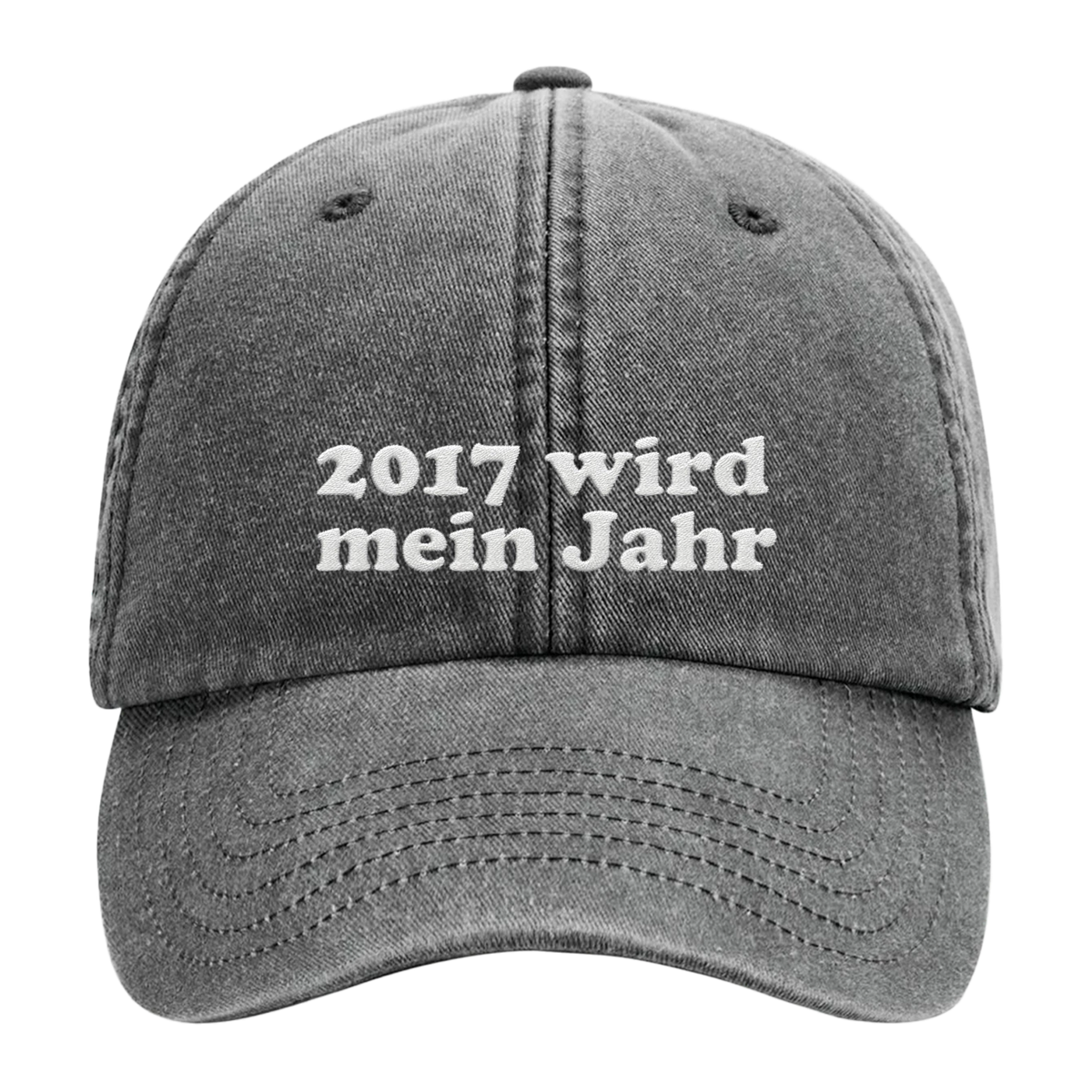 2017 wird mein Jahr Washed Cap