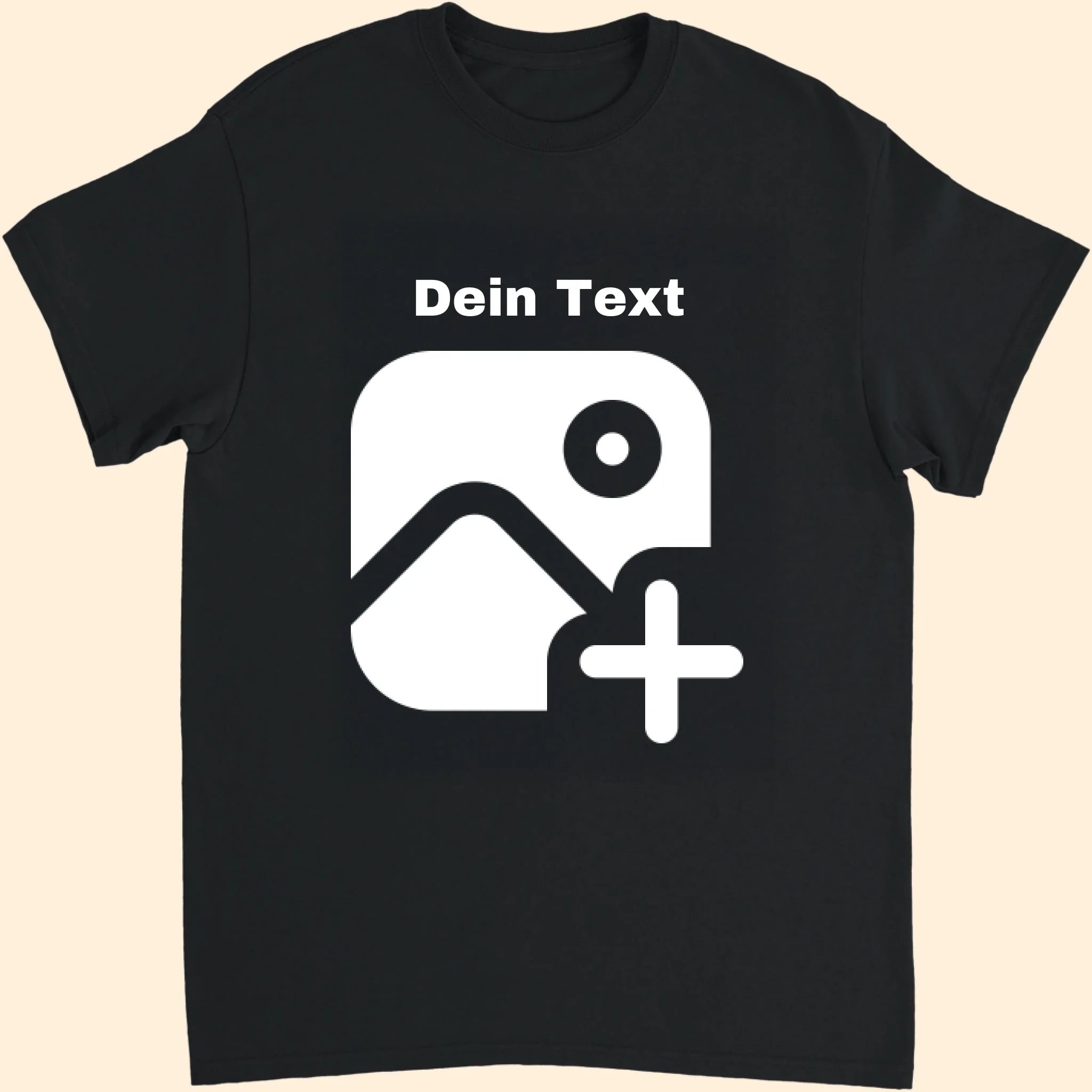 schwarzes shirt teamblue