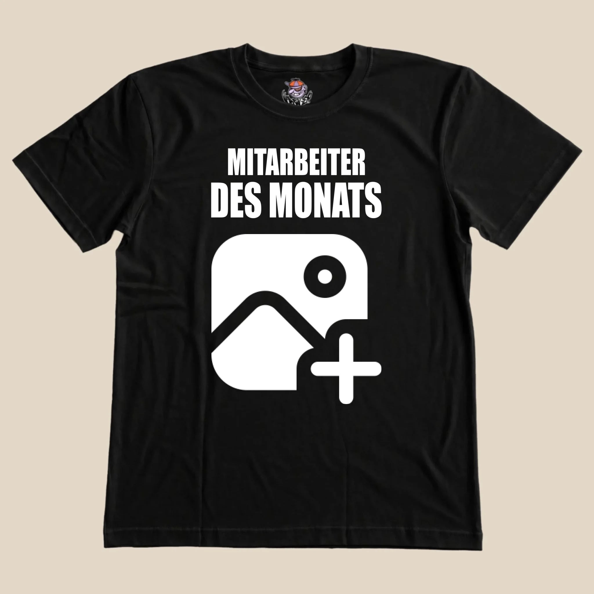 schwarzes shirt teamblue