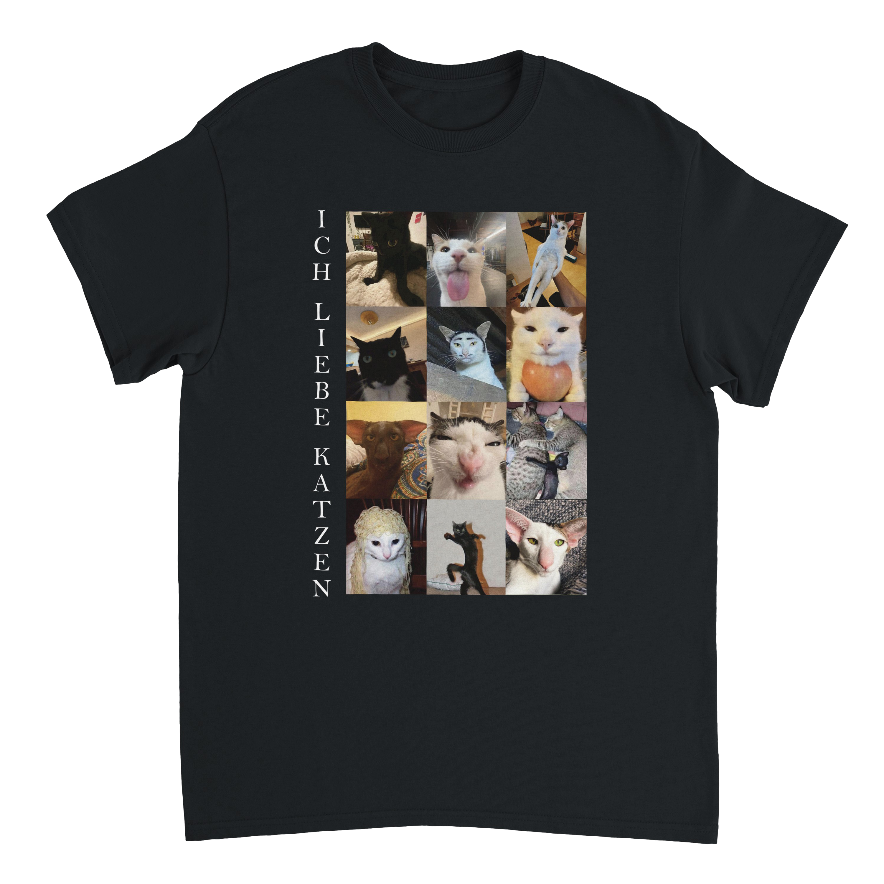 Ich liebe Katzen T-Shirt
