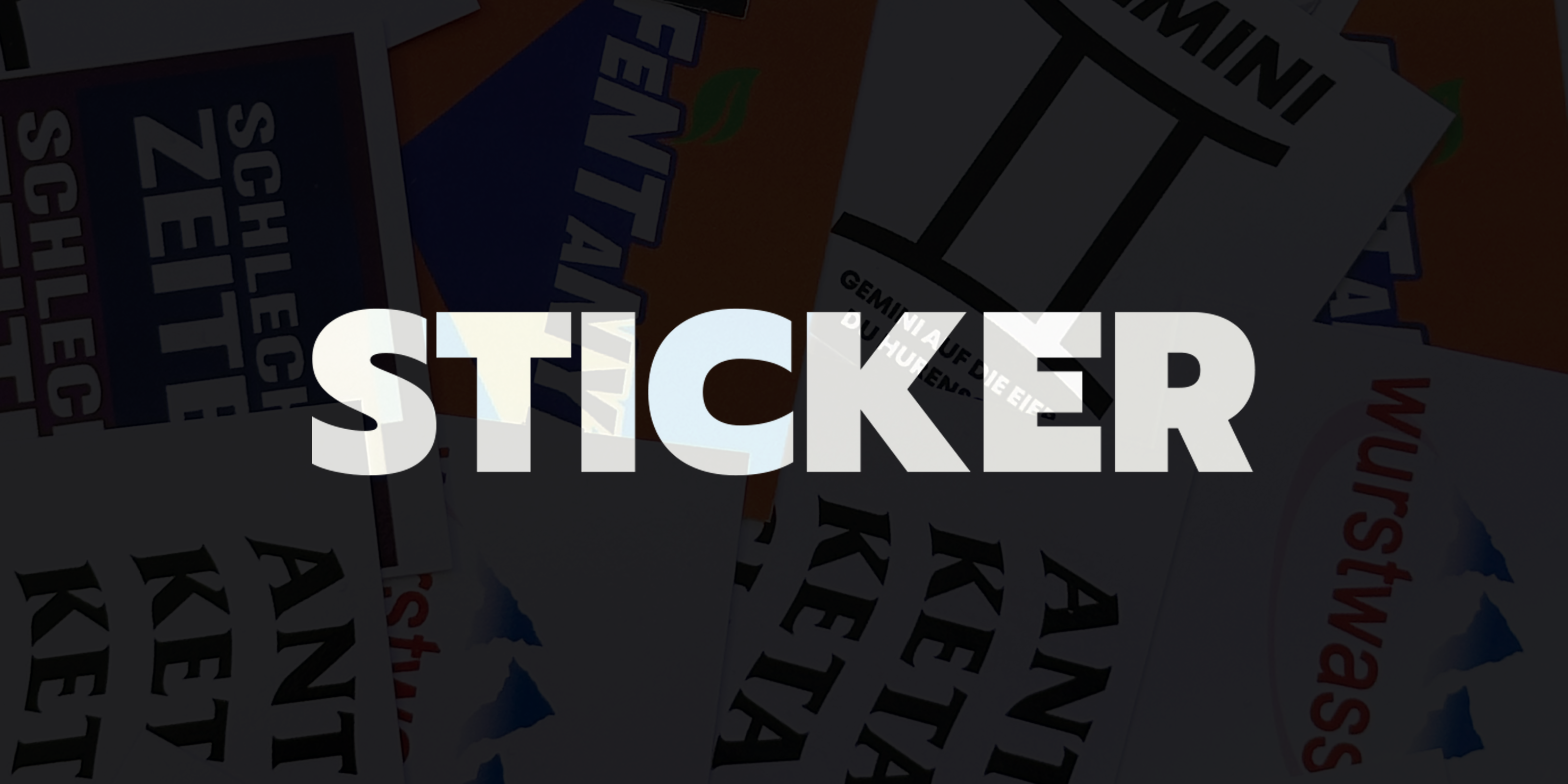 Sticker Banner Desktop
