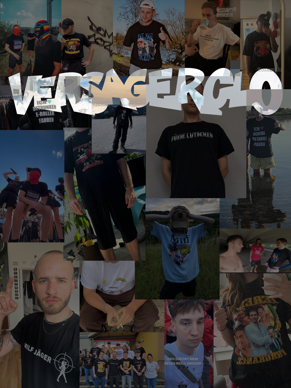 VersagerClo Hero Shot mit invertiertem Logo