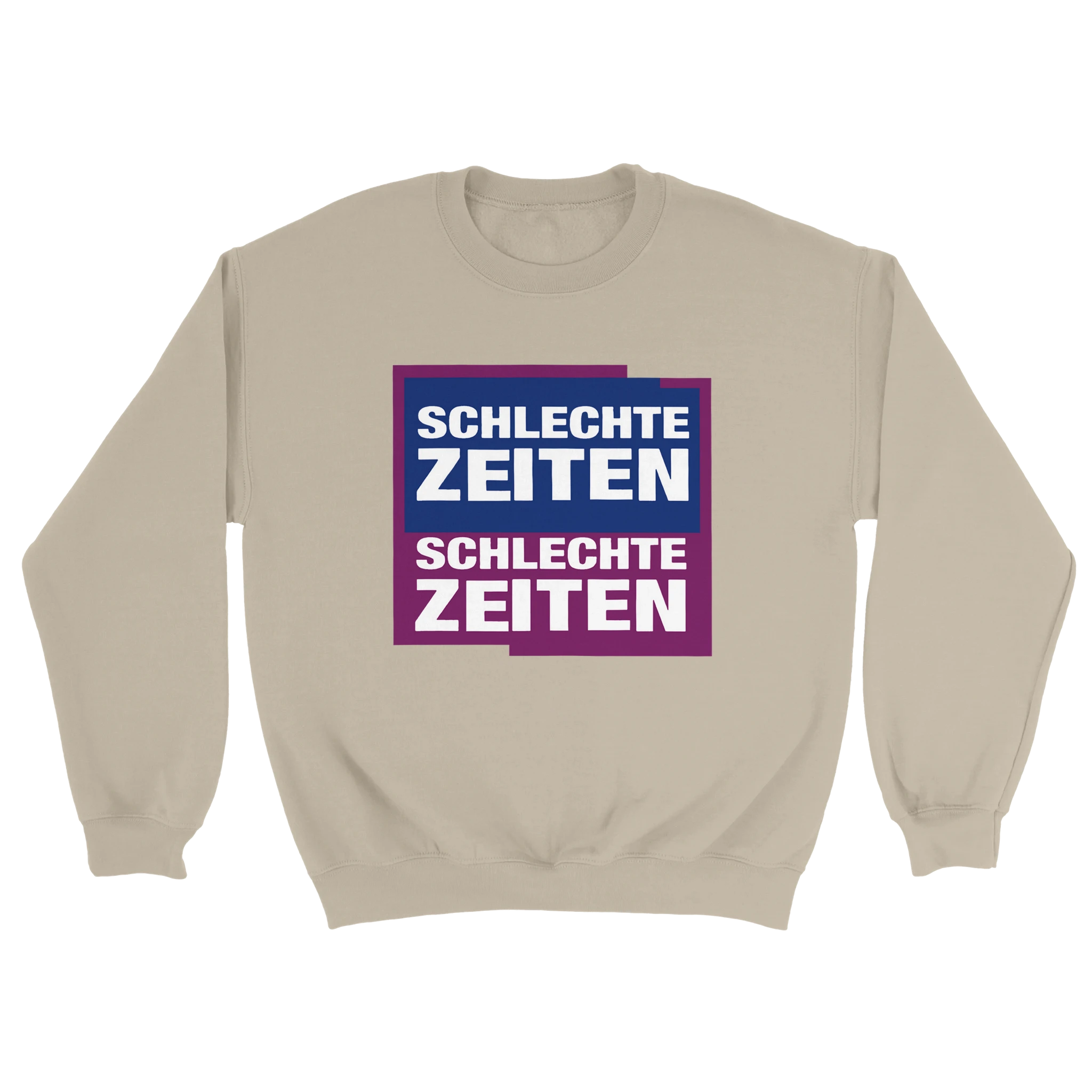 sandfarbener Schlechte Zeiten Schlechte Zeiten Sweater