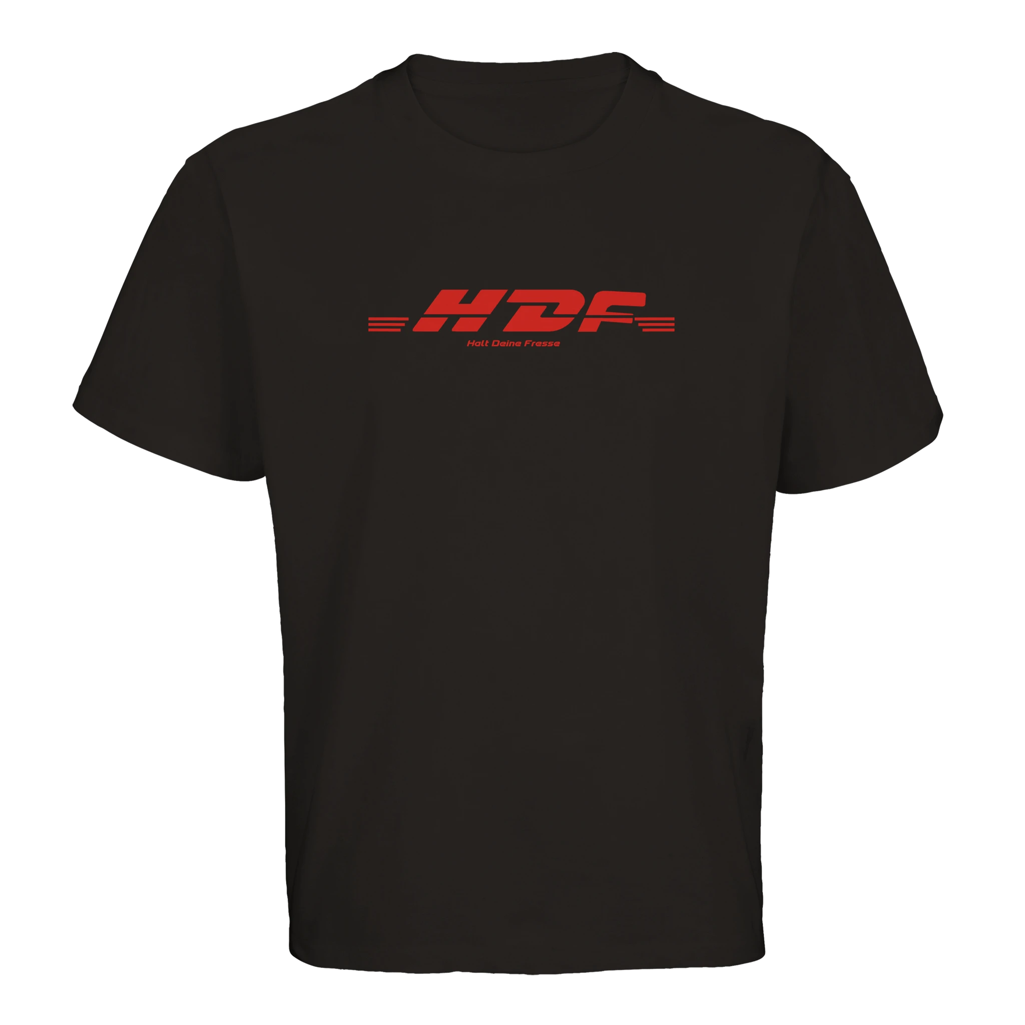 HDF Oversized T-Shirt in schwarz