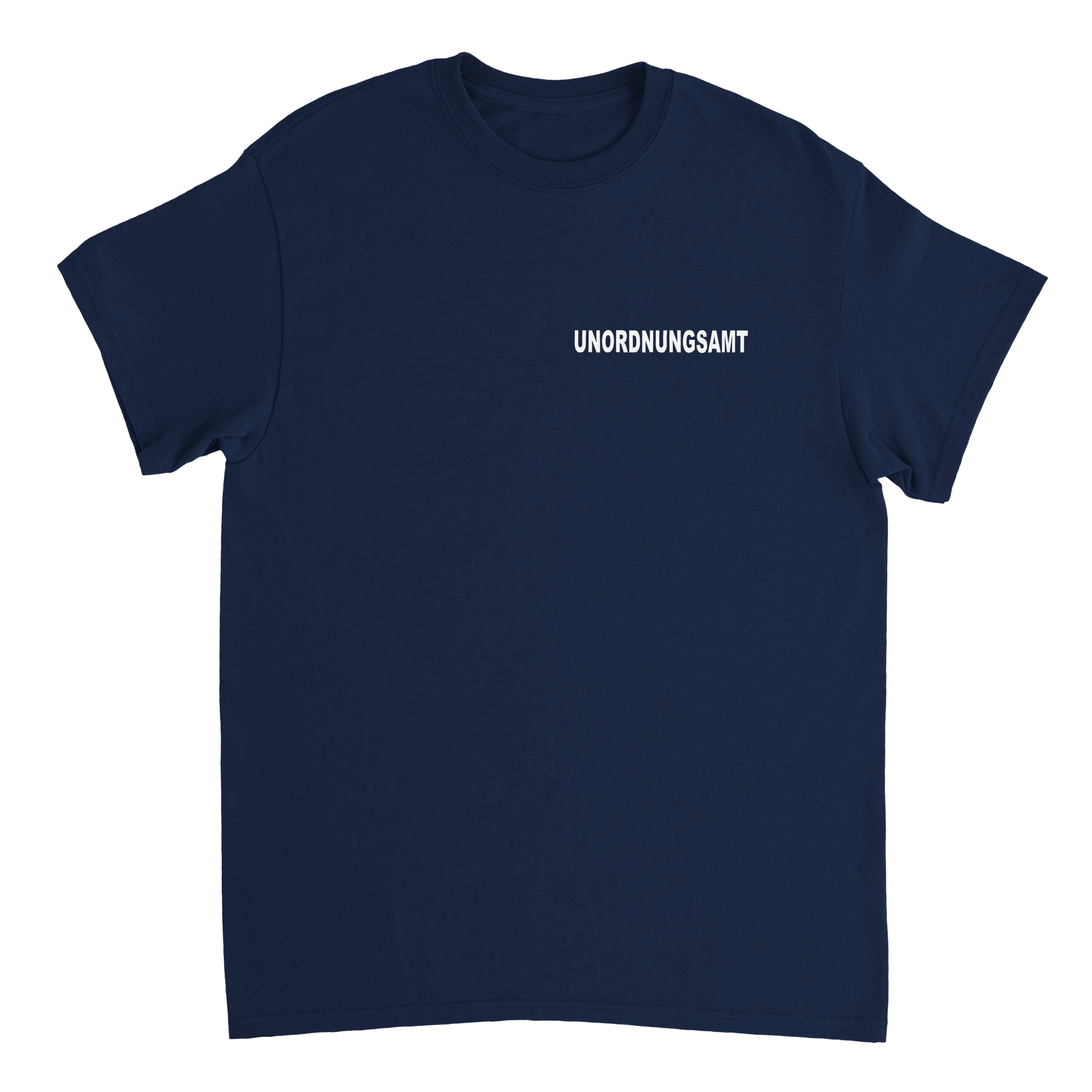 Unordungsamt Beidseitiger Logo Druck T-Shirt