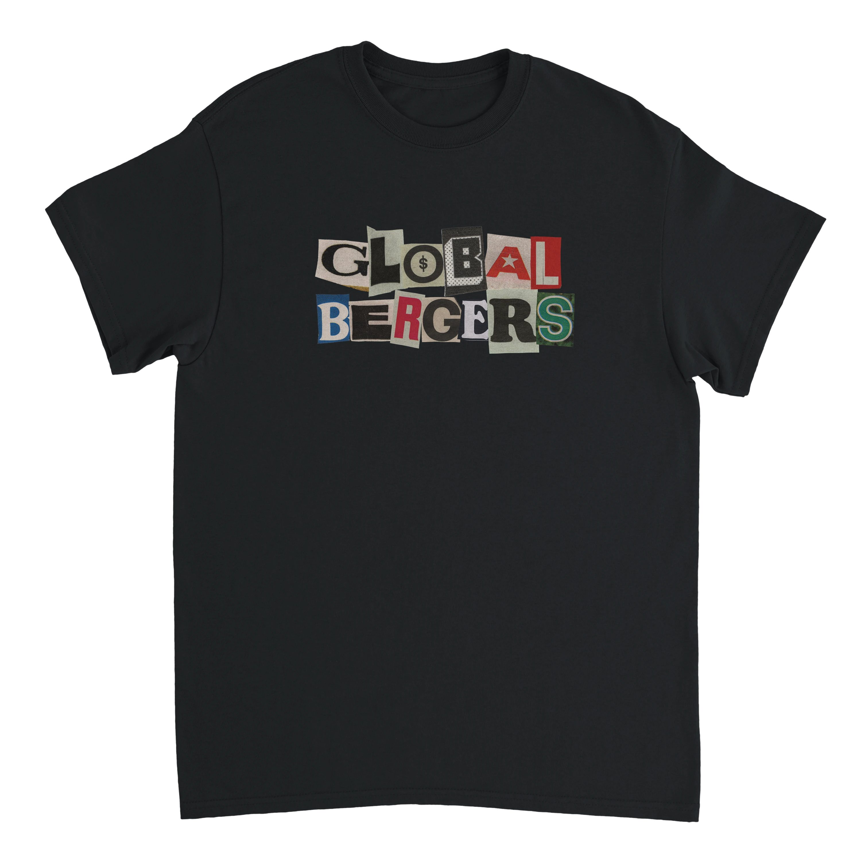 Global Bergers Newspaper T-Shirt