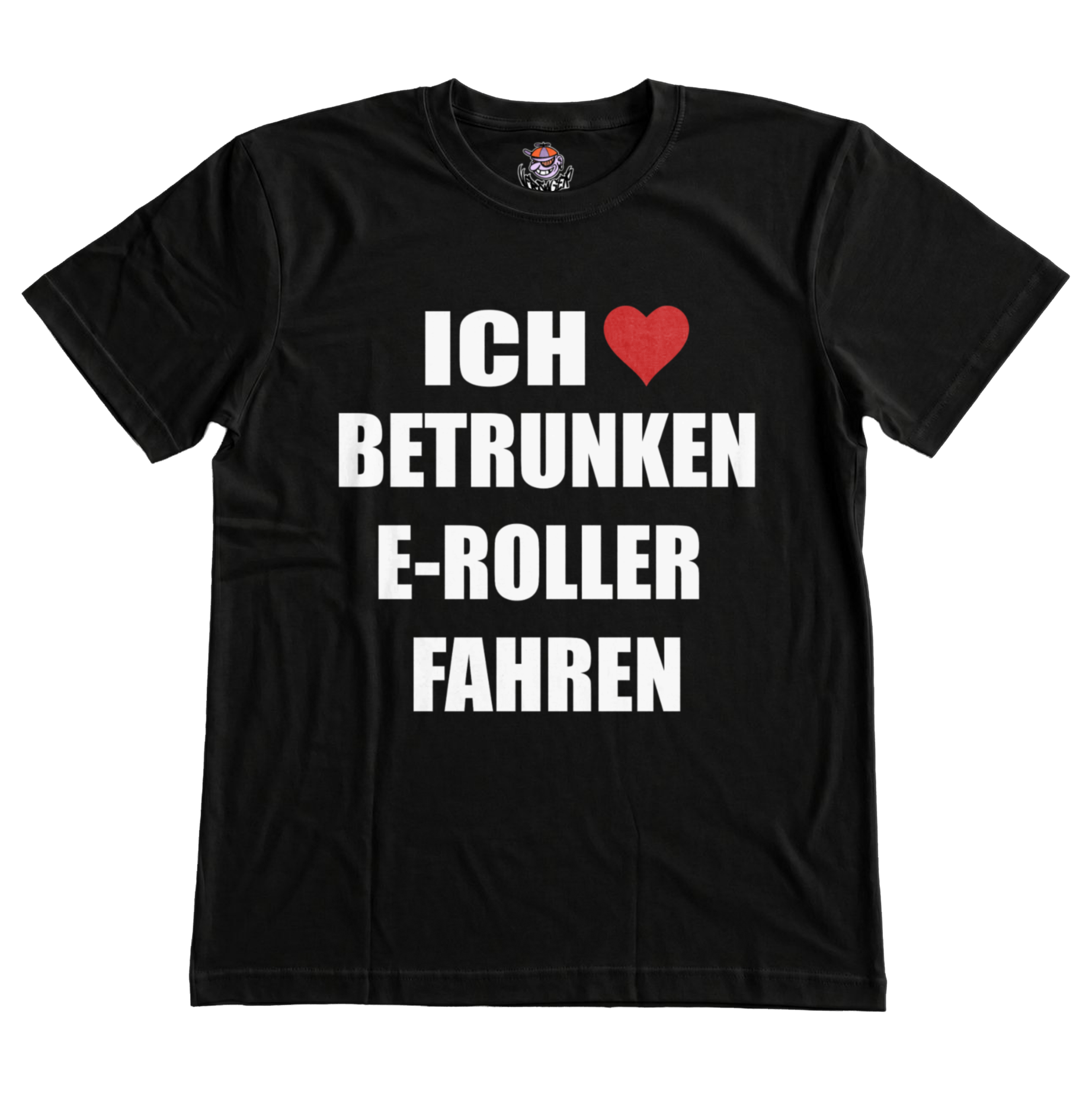 Ich liebe betrunken E-Roller fahren T-Shirt