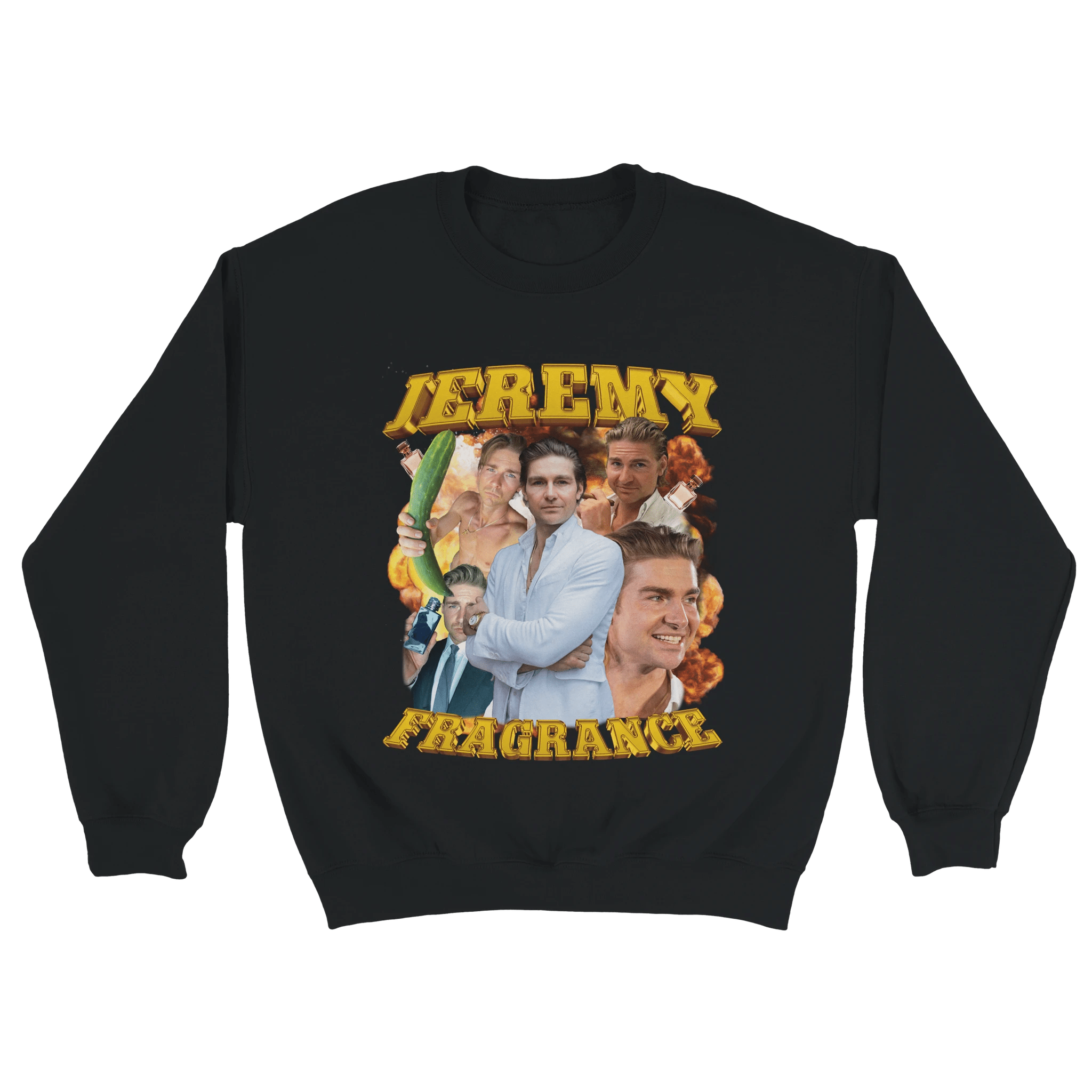 schwarzer Jeremy Fragrance Sweater m 90s Bootleg Style