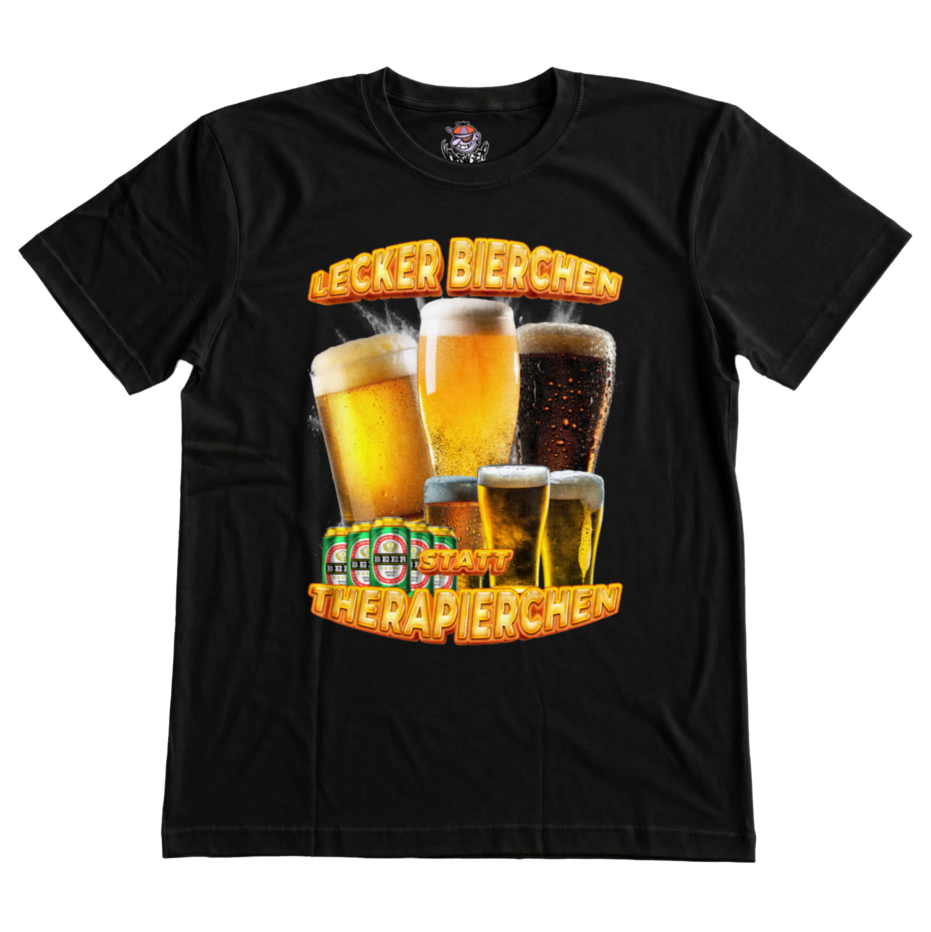 Lecker Bierchen statt Therapierchen T-Shirt