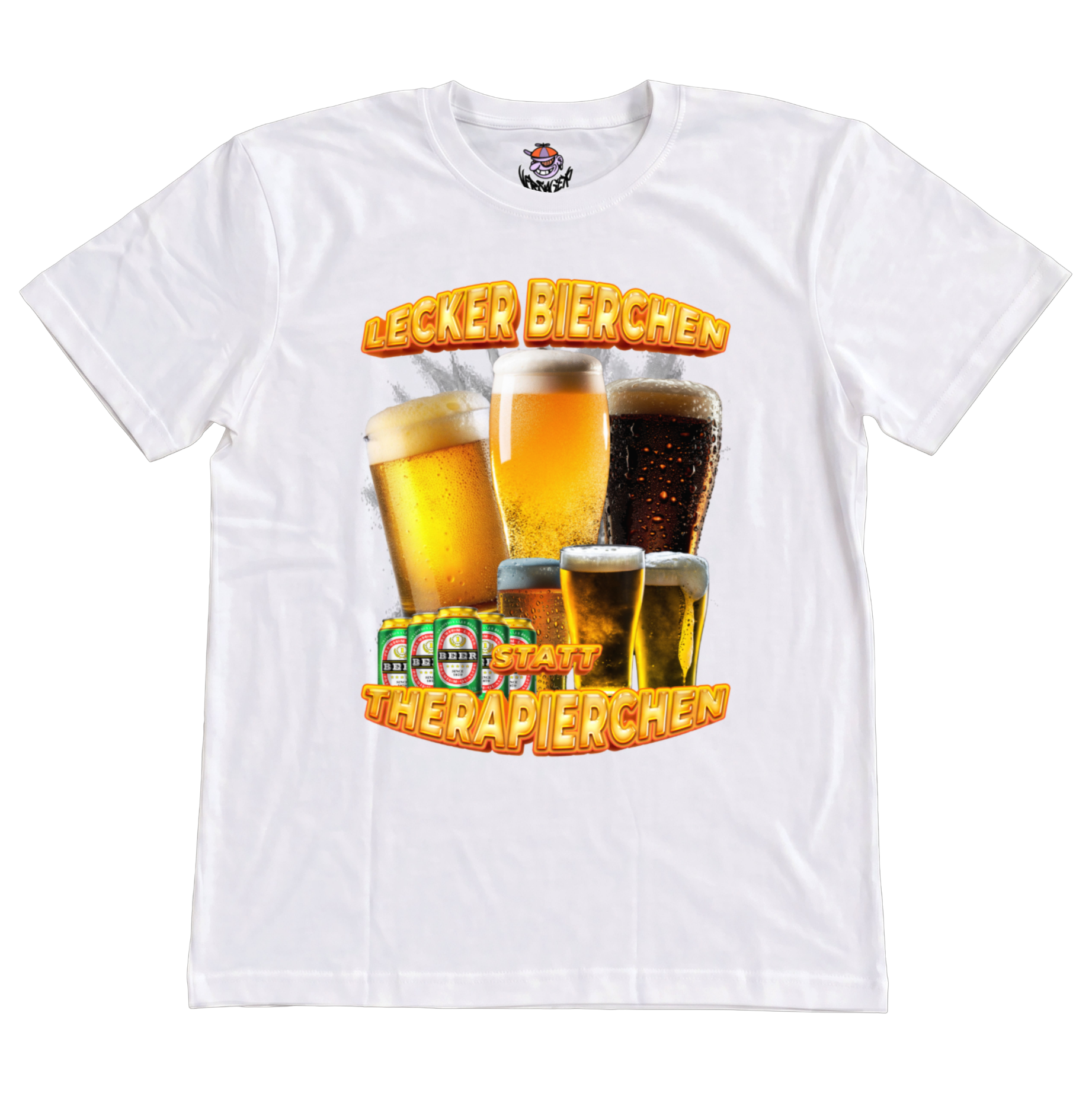 Lecker Bierchen statt Therapierchen T-Shirt