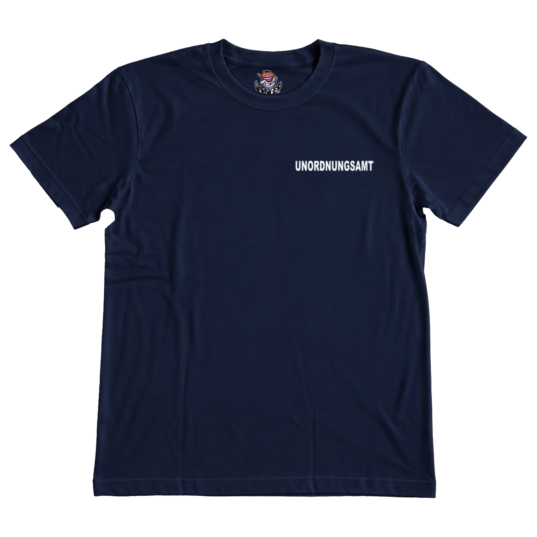 Unordnungsamt Beidseitiger Logo Druck T-Shirt