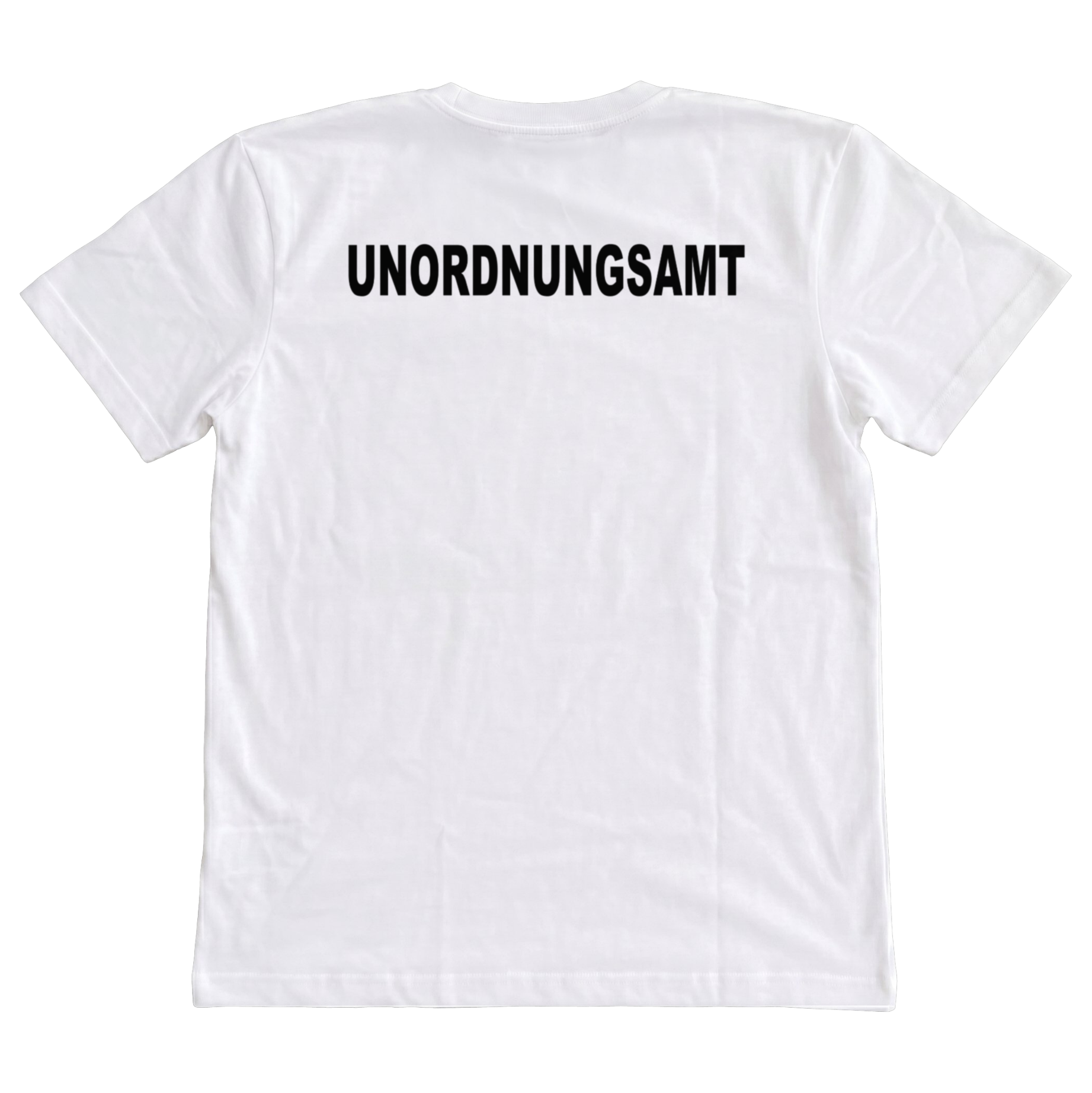 Unordnungsamt Beidseitiger Logo Druck T-Shirt