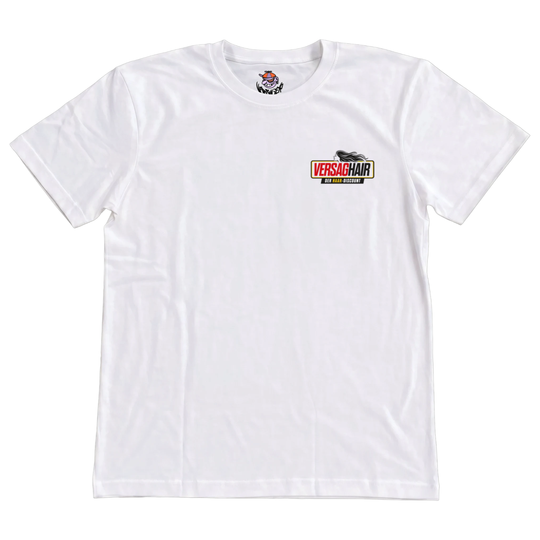 VERSAGHAIR Member Beidseitiger Logo Druck T-Shirt