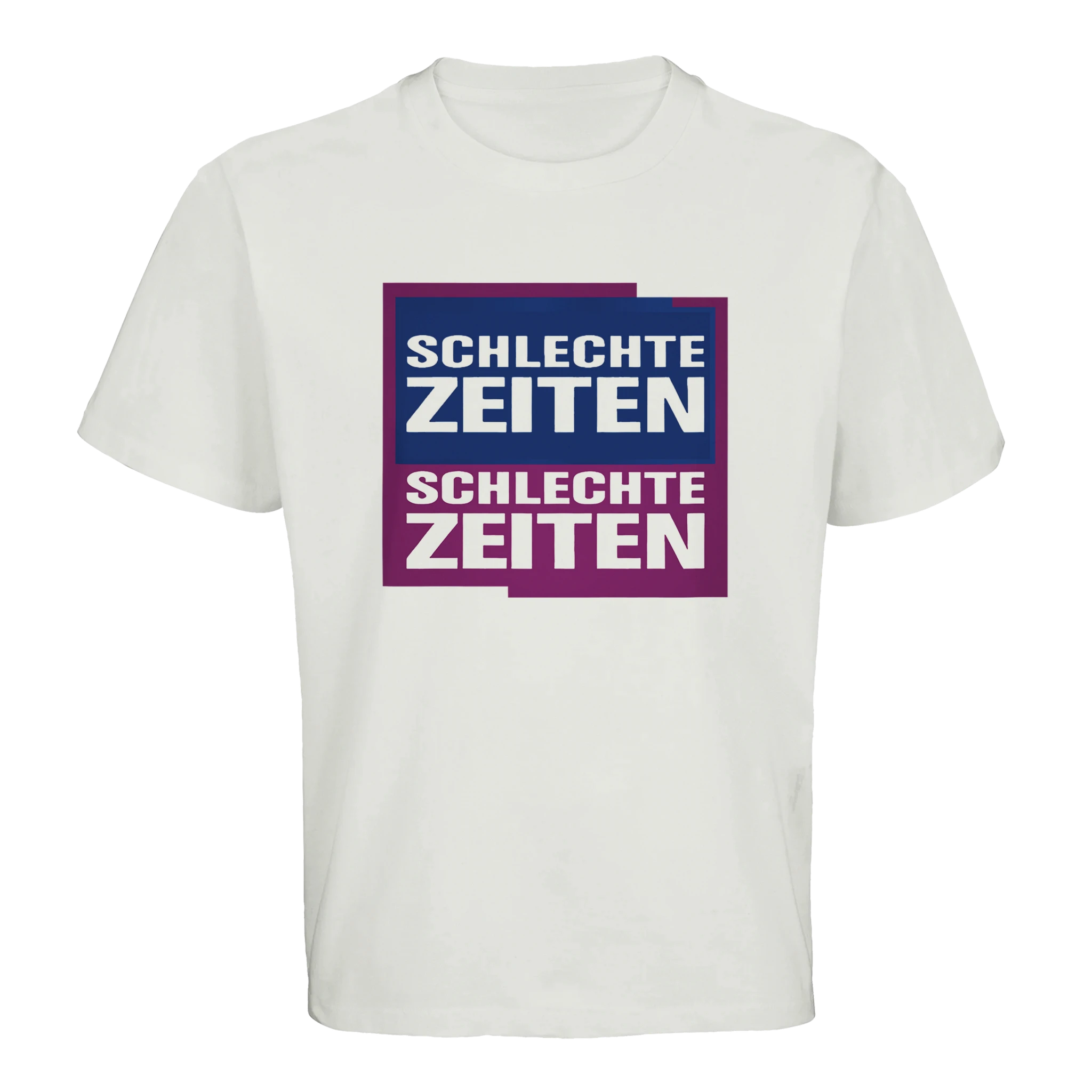 Schlechte Zeiten Schlechte Zeiten Oversized T-Shirt in weiß