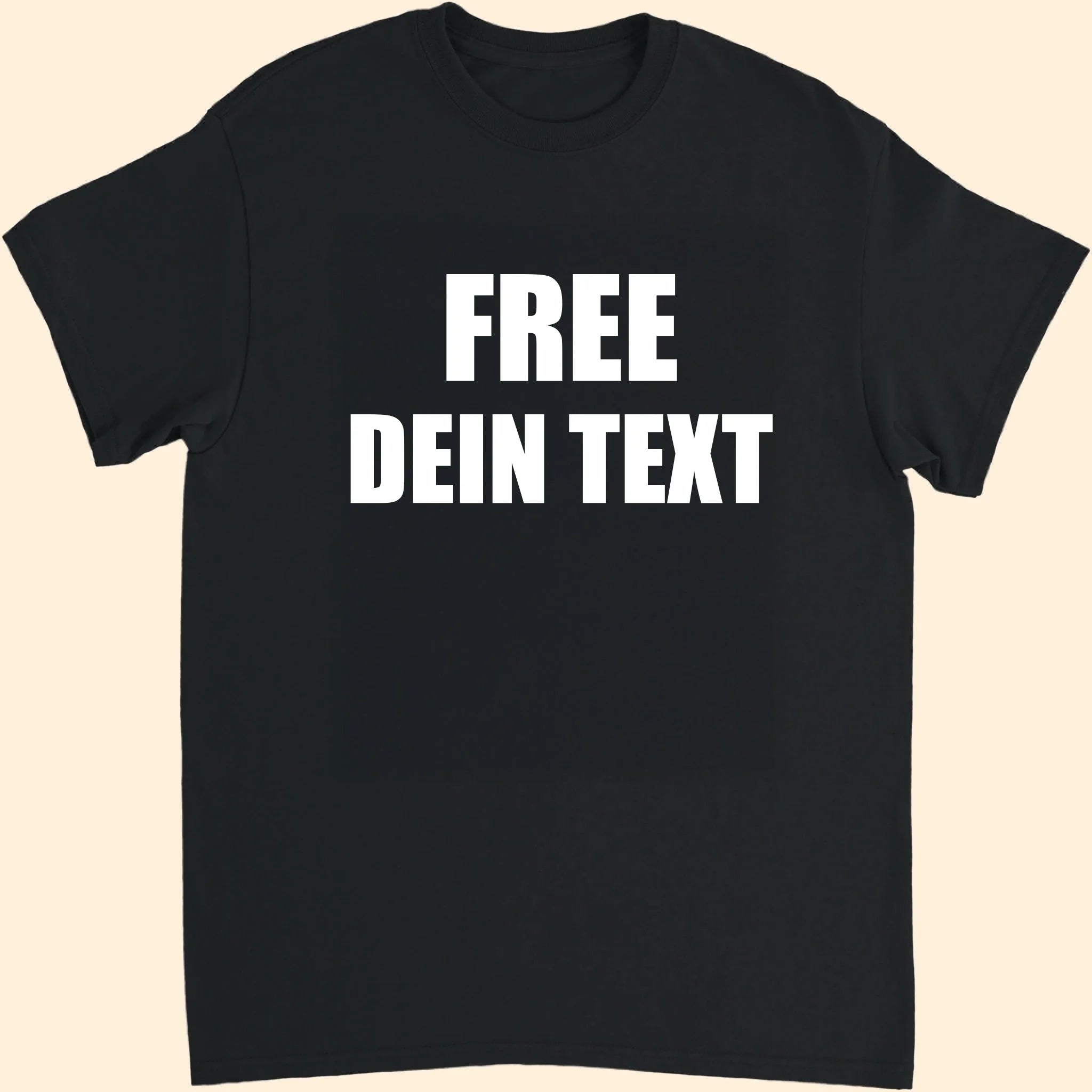 schwarzes shirt teamblue