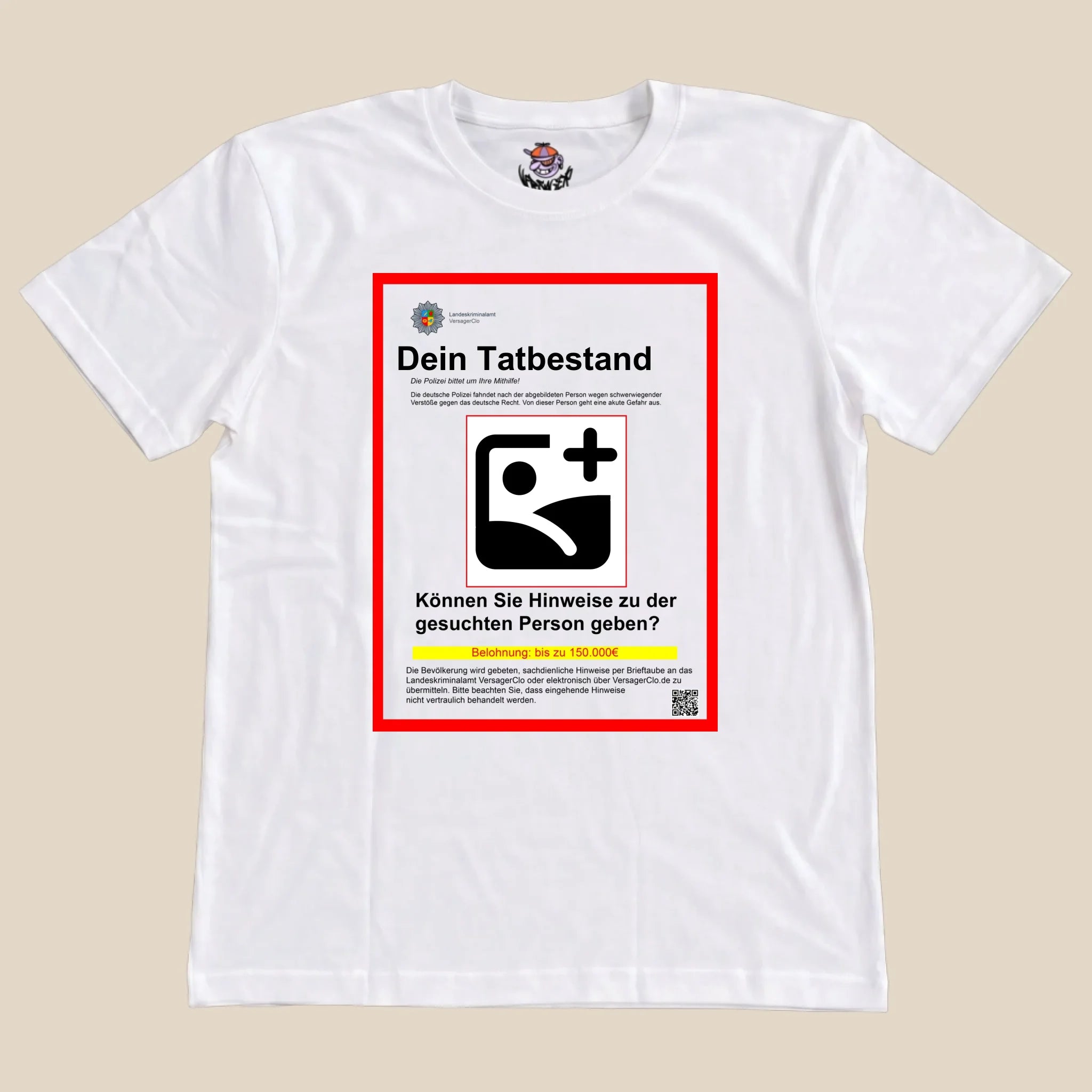 weißes shirt teamblue