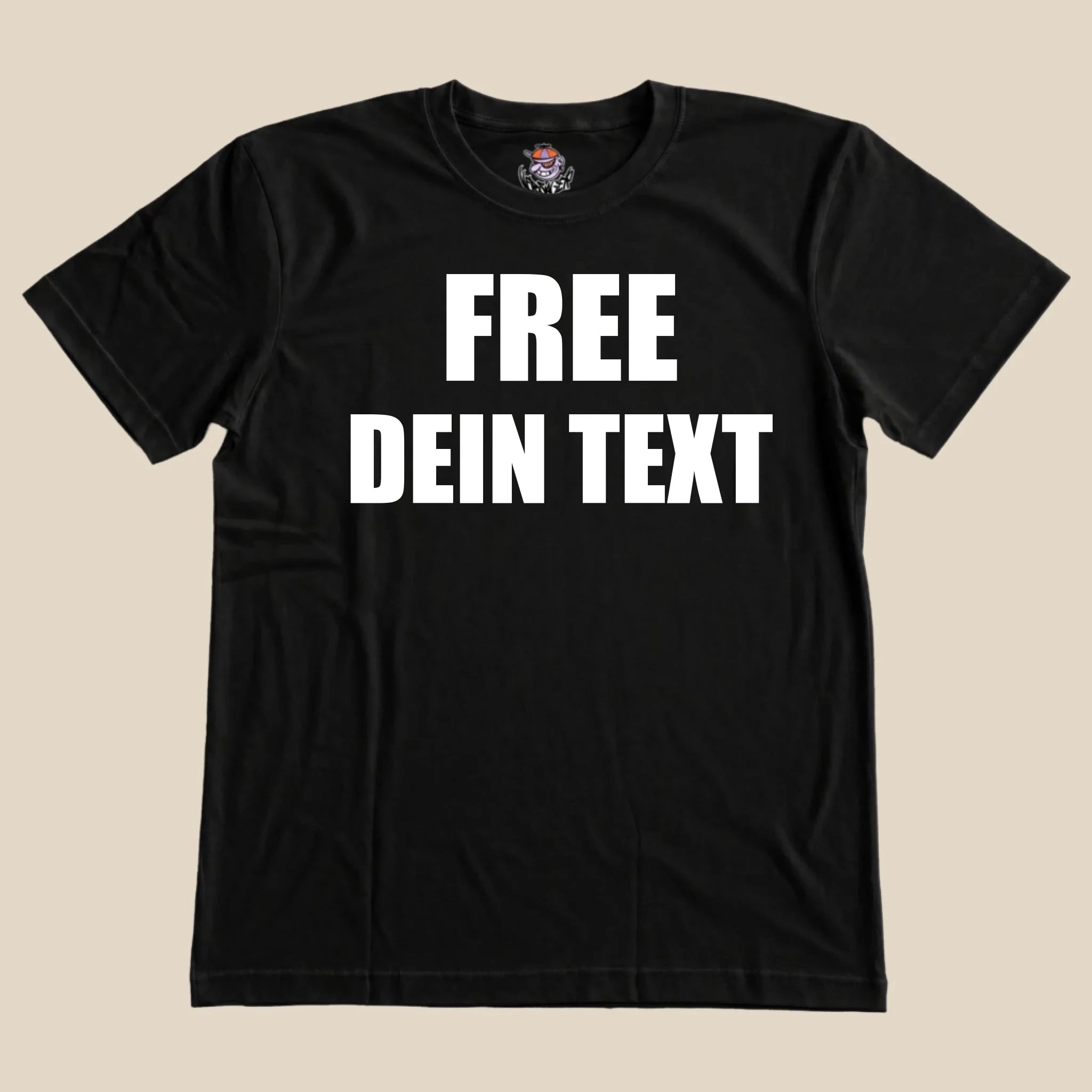 schwarzes shirt teamblue