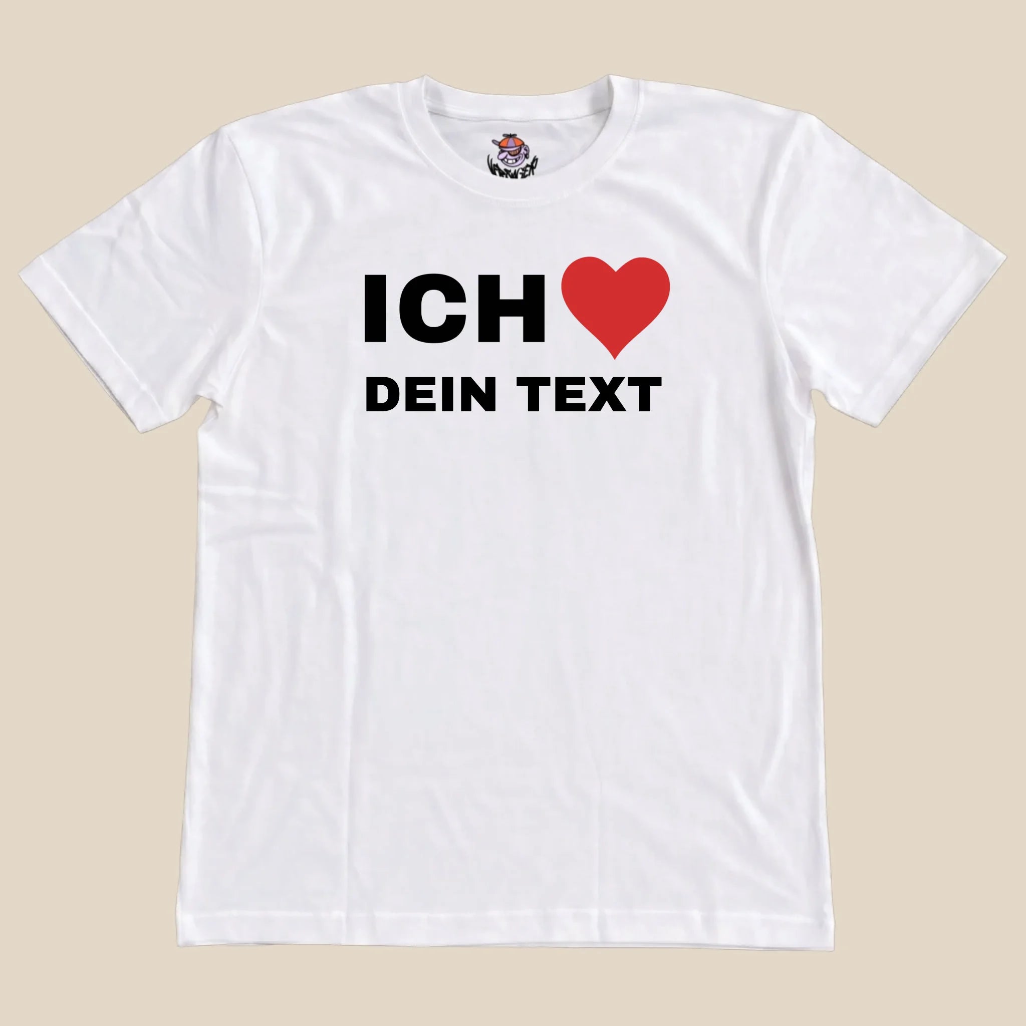 weißes shirt teamblue