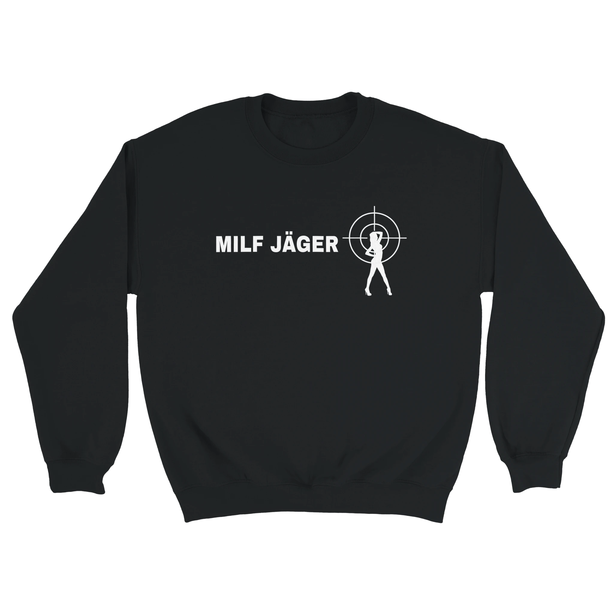 Milf Jäger Sweater in weiß