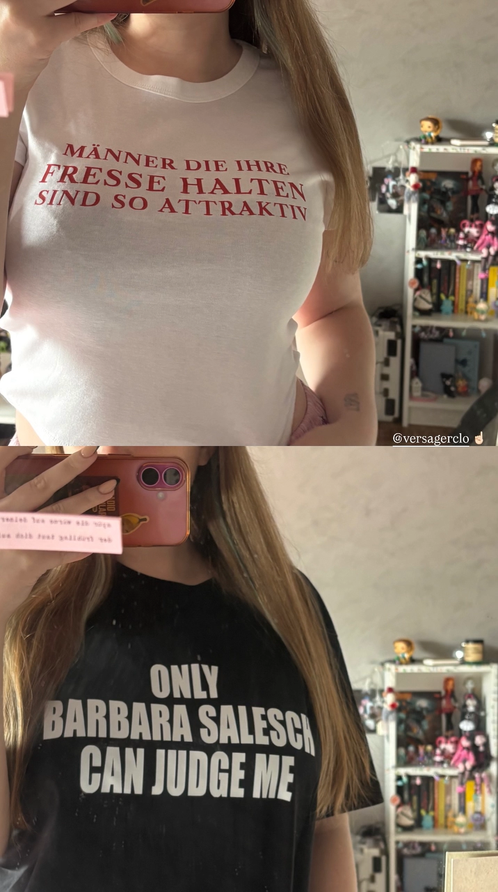 Spiegelselfie mit VersagerClo Baby Tees