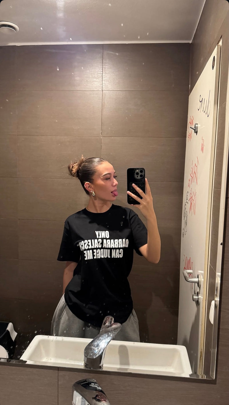Outfit im Only Barbara Salesch can judge me T-Shirt