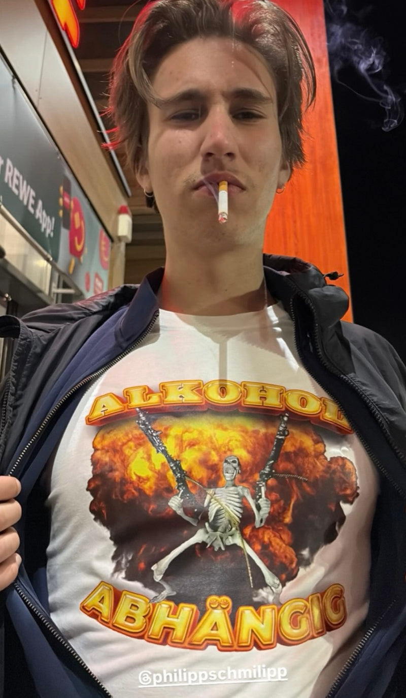 Outfit im Alkohol Abhängig T-Shirt