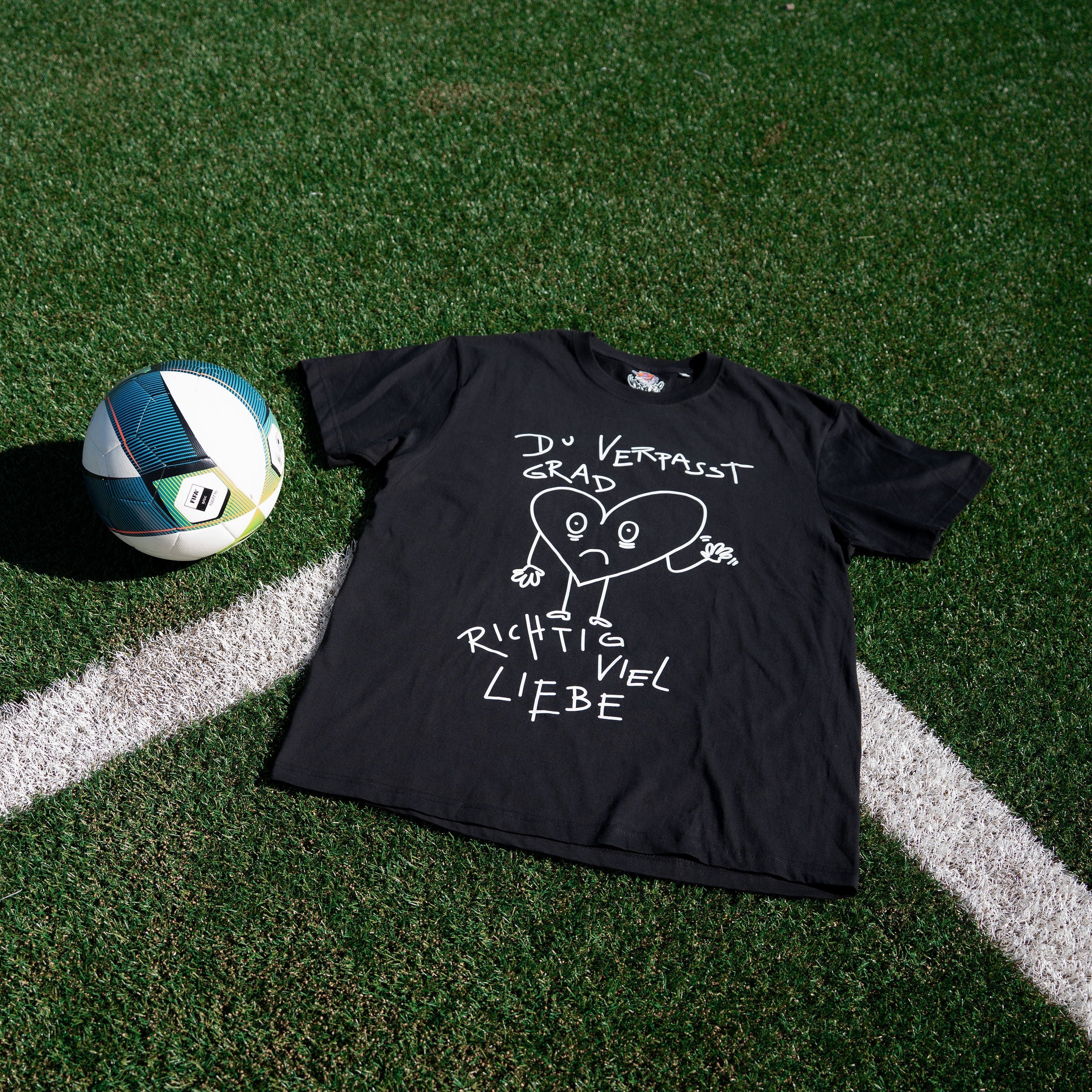 Luna Antonia Du verpasst grad richtig viel Liebe Beidseitiger Druck T-Shirt