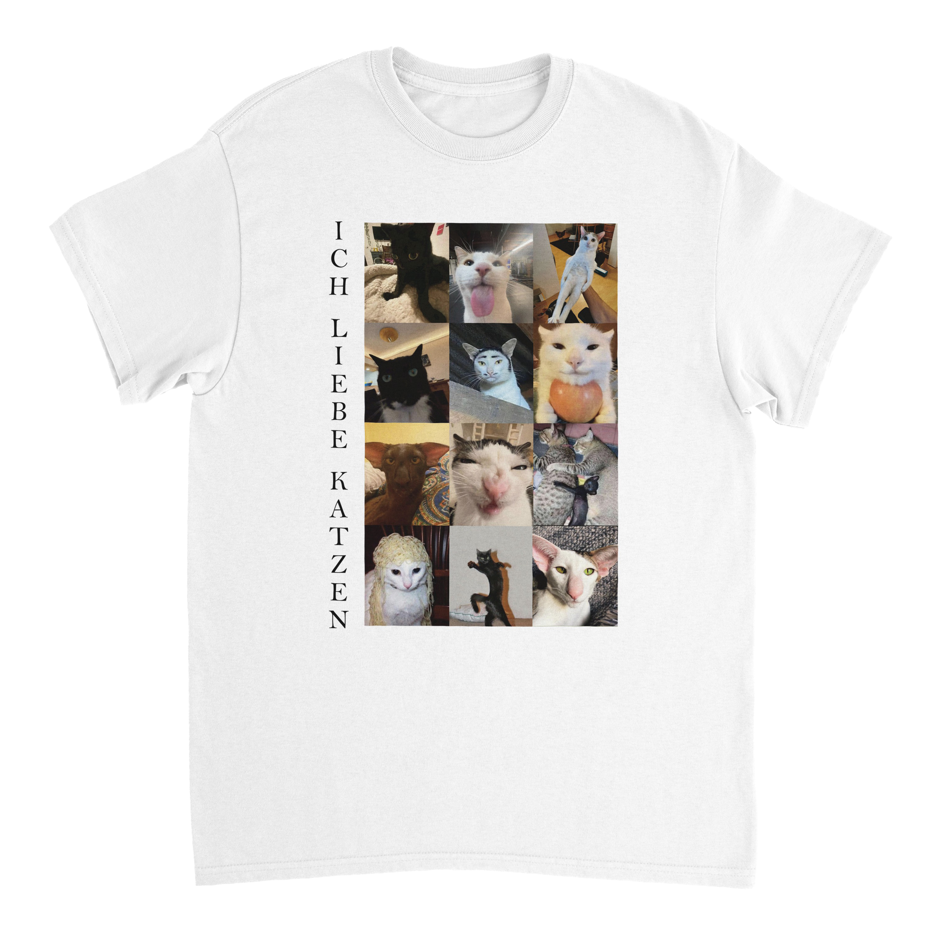 Ich liebe Katzen T-Shirt