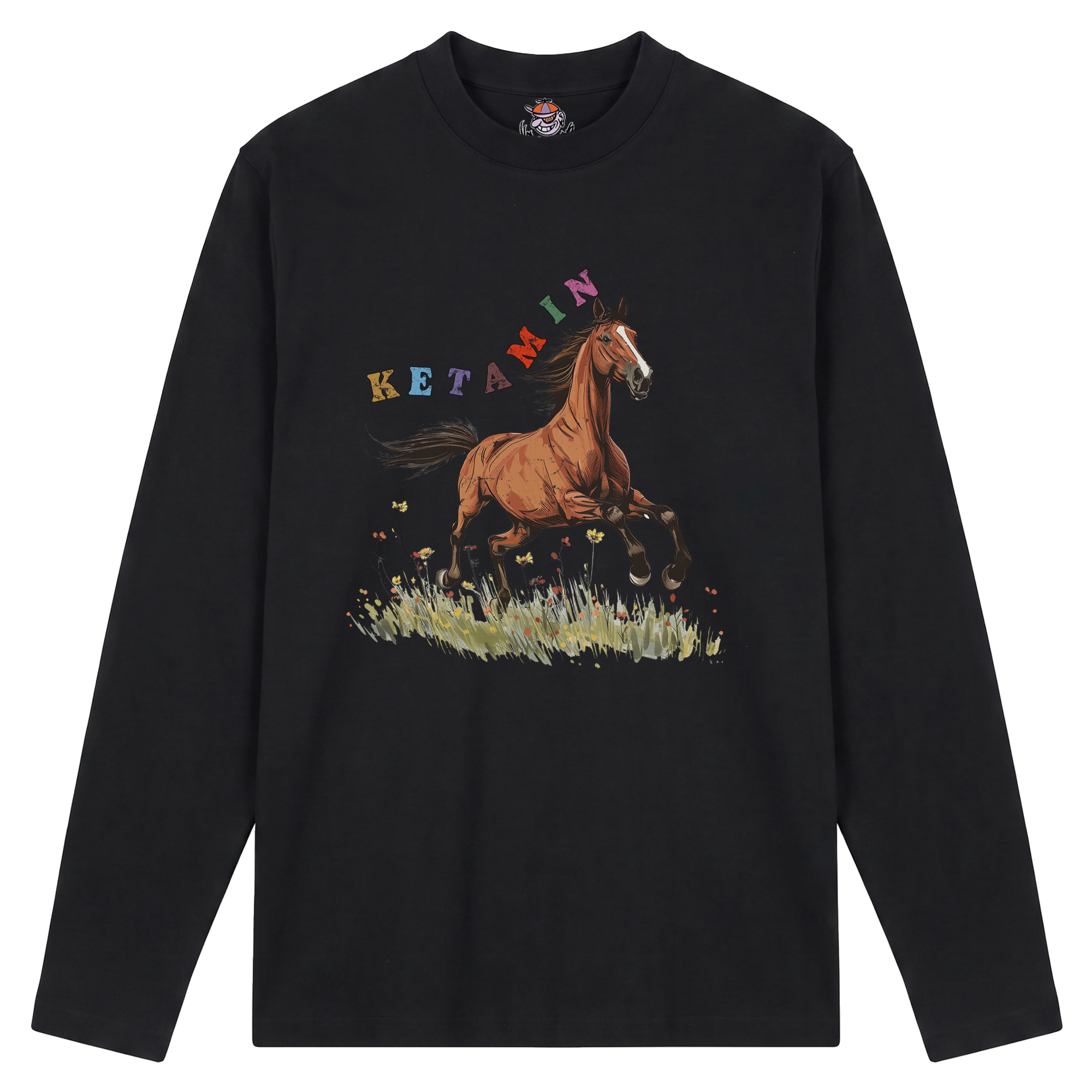 Keta Pferd Longsleeve