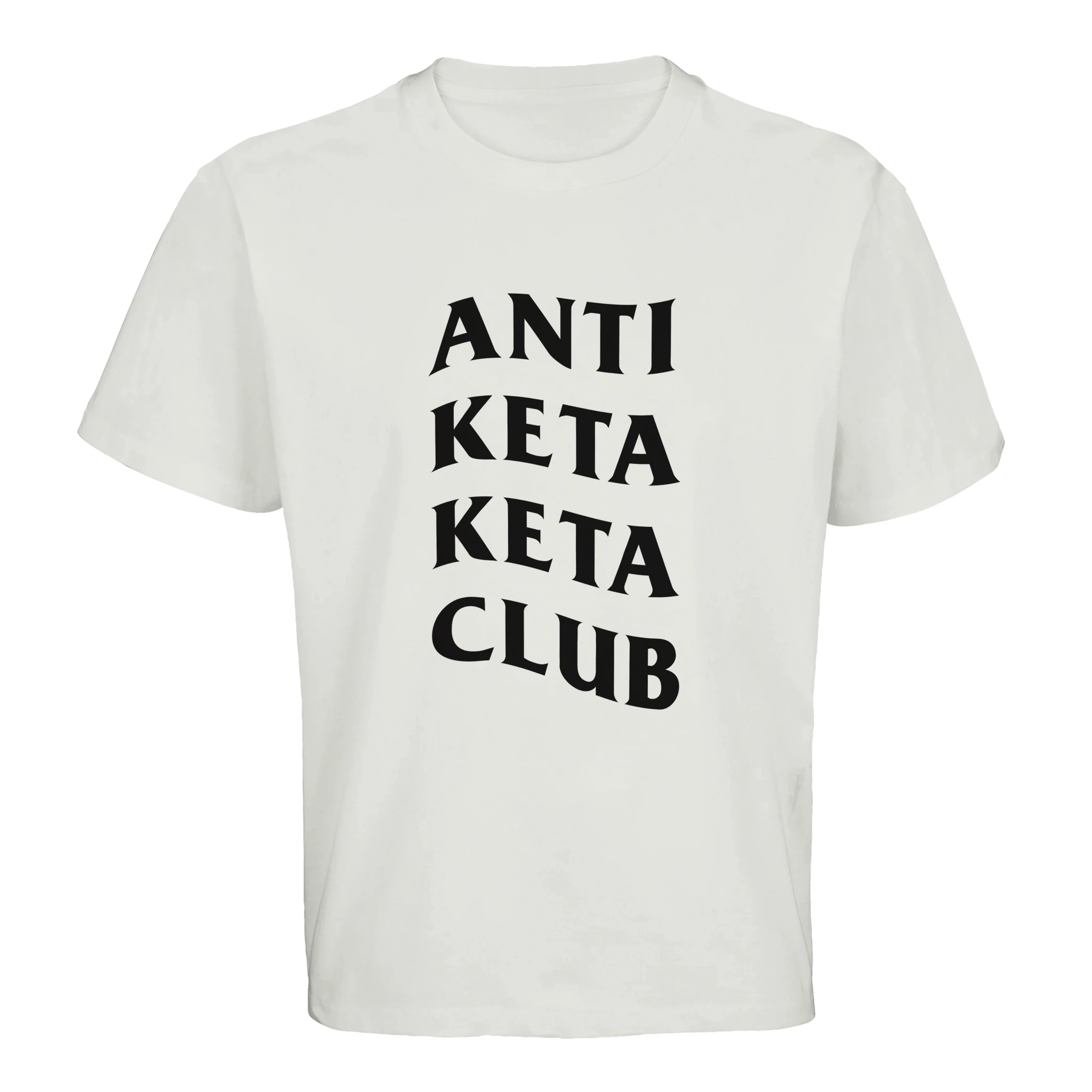 Weißes Anti Keta Keta Club T-Shirt