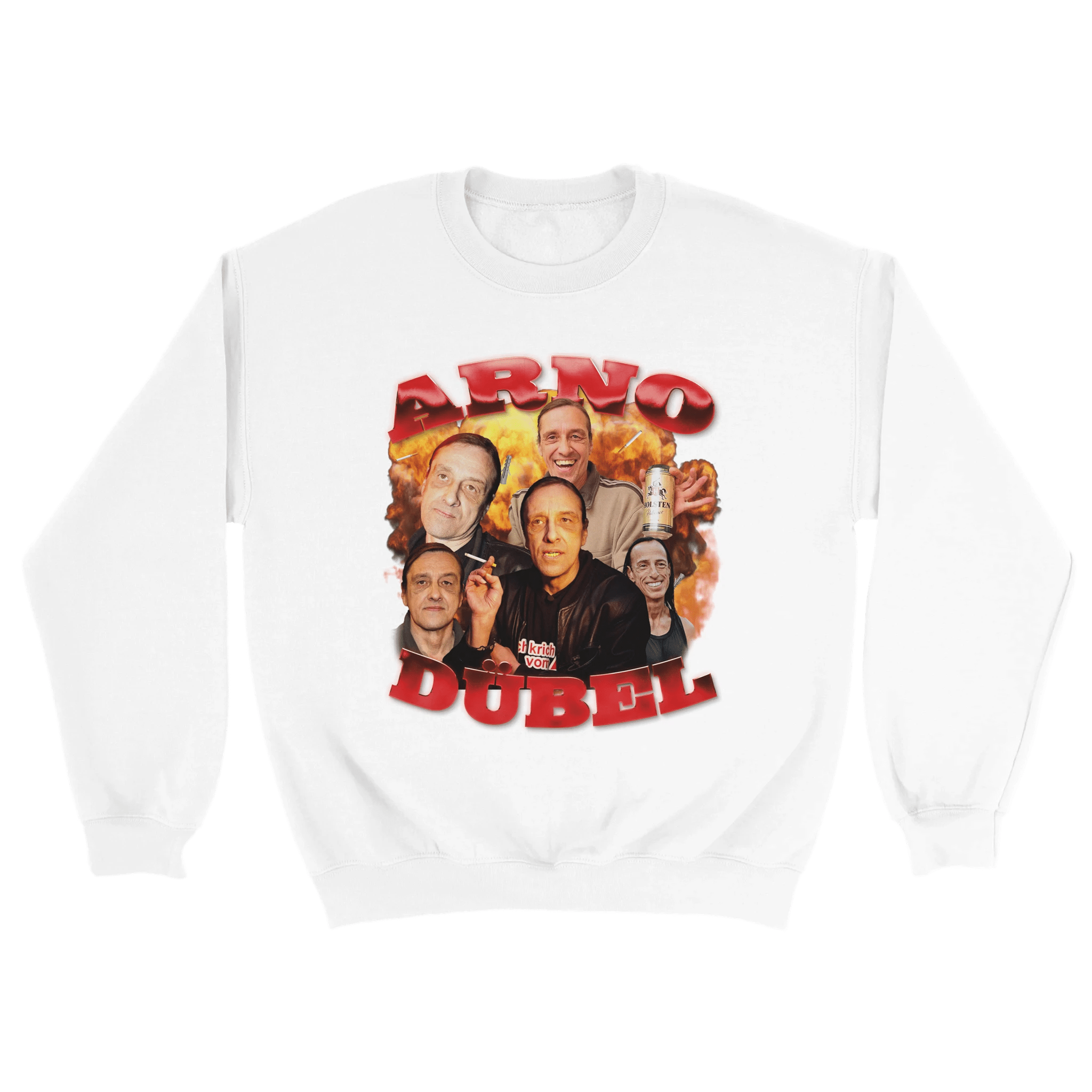 Arno Dübel Sweater weiß