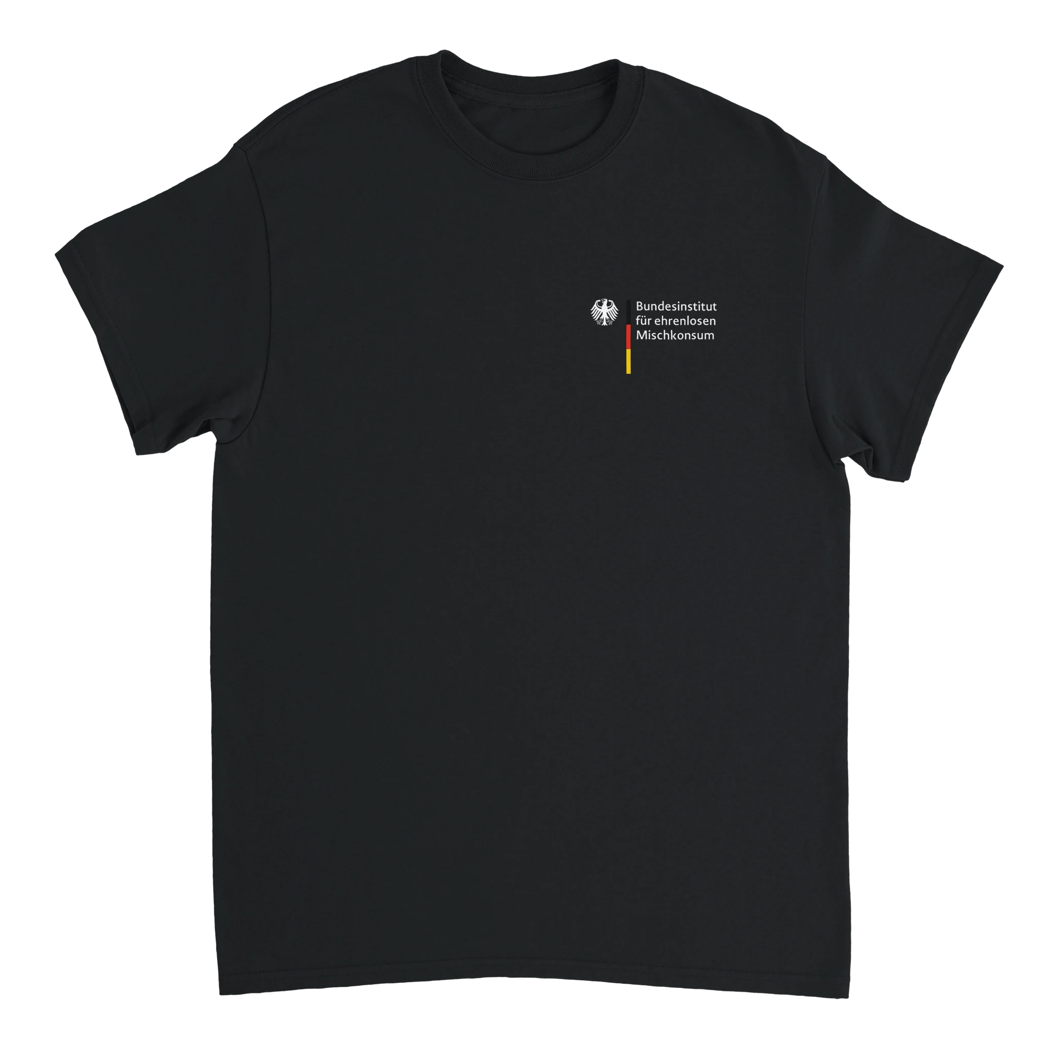 Bundesinstitut für ehrenlosen Mischkonsum T-Shirt in schwarz