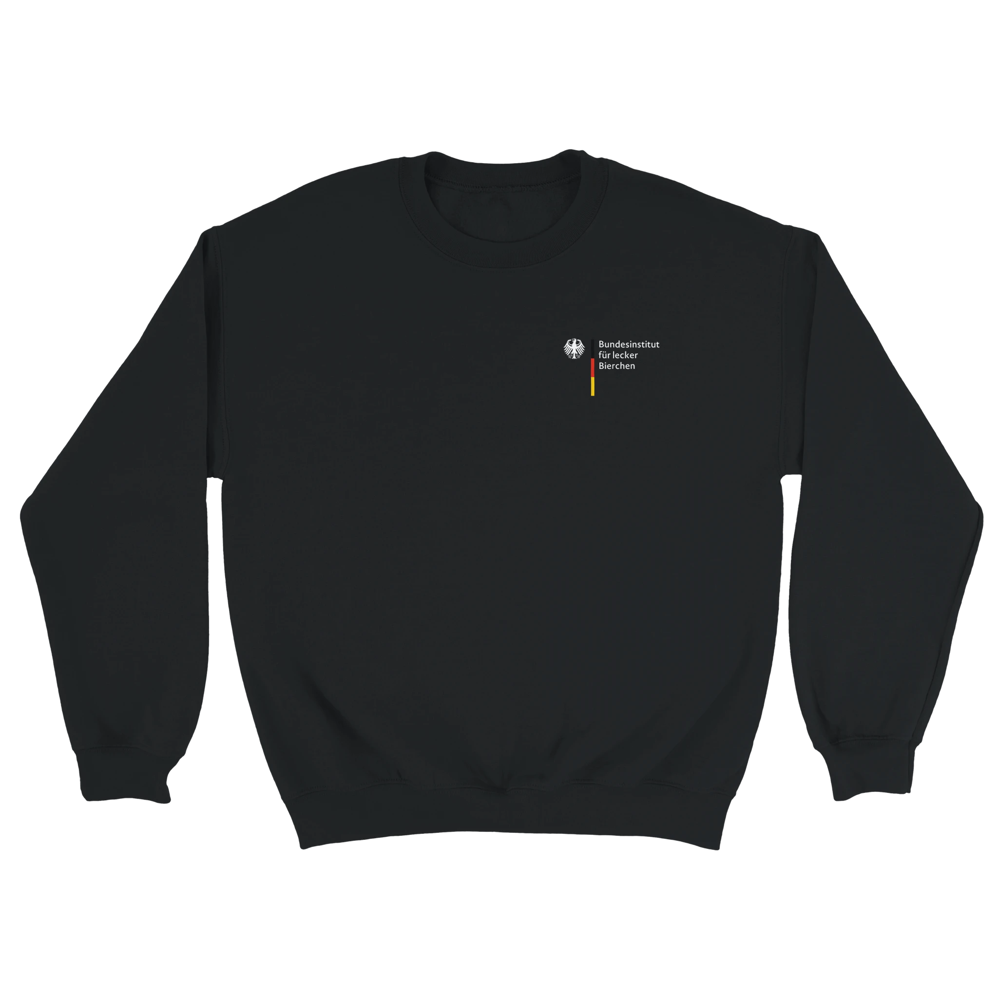 Bundesinstitut für lecker Bierchen Sweater in schwarz