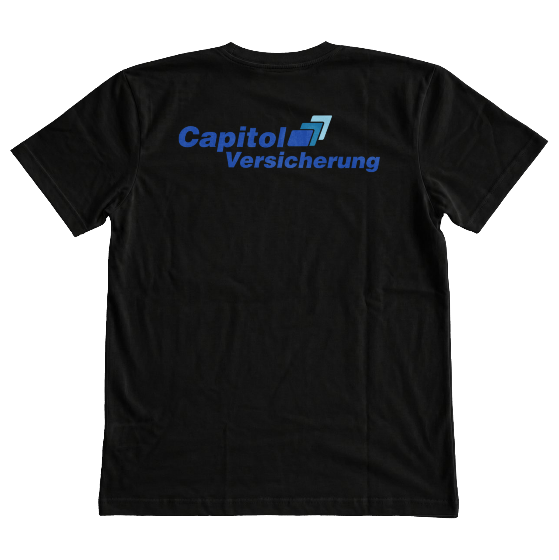 Capitol Versicherung Beidseitiger Logo Druck T-Shirt