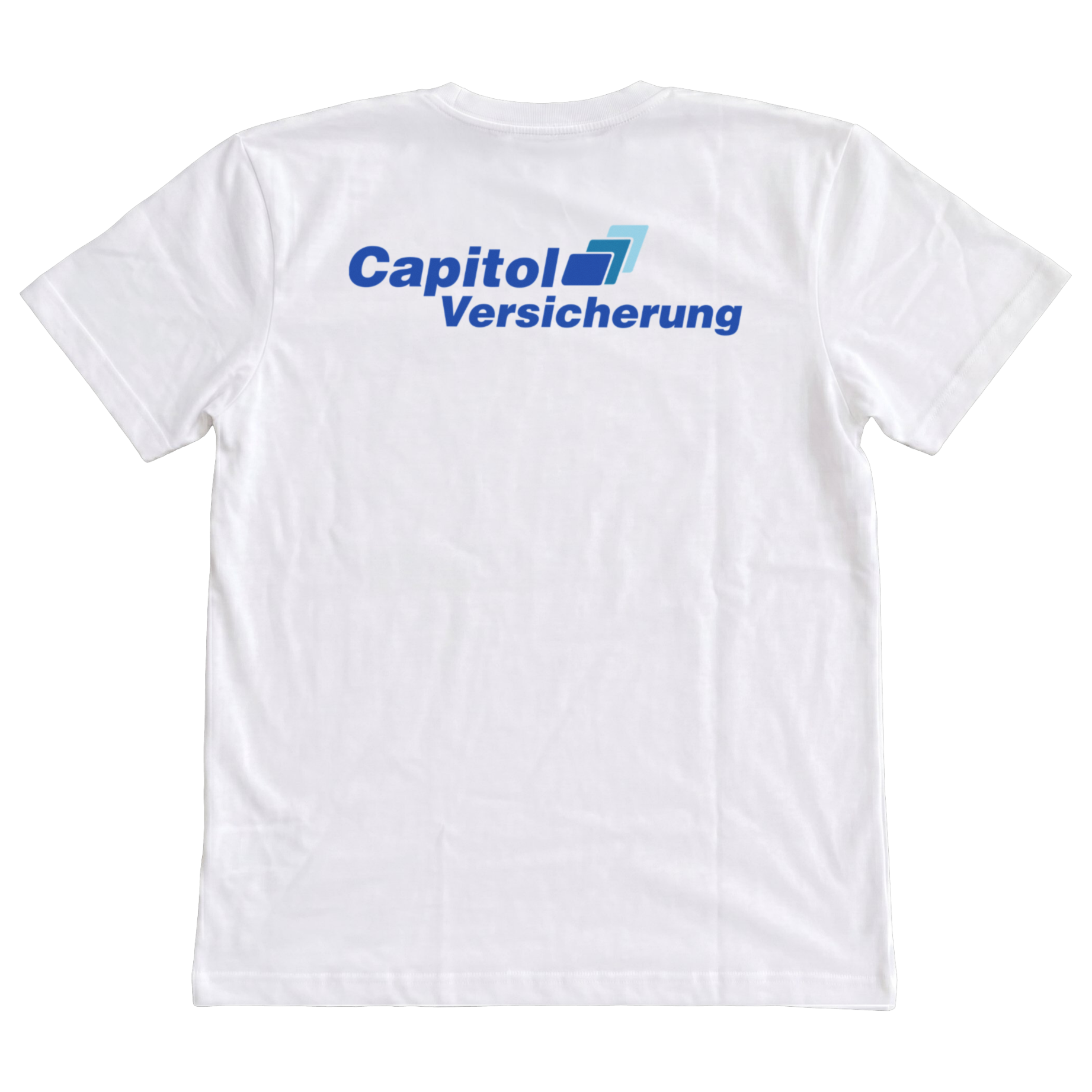 Capitol Versicherung Beidseitiger Logo Druck T-Shirt