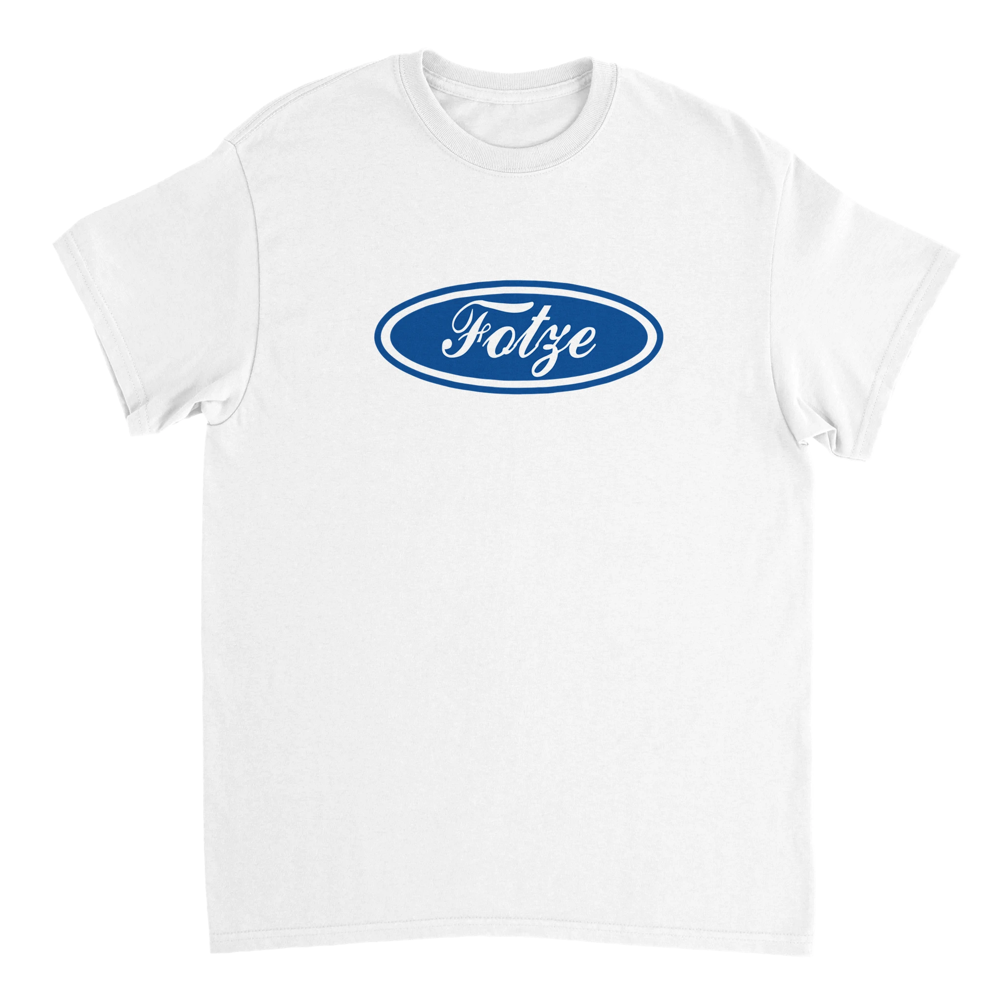 Fotze Logo Meme T-Shirt in weiß