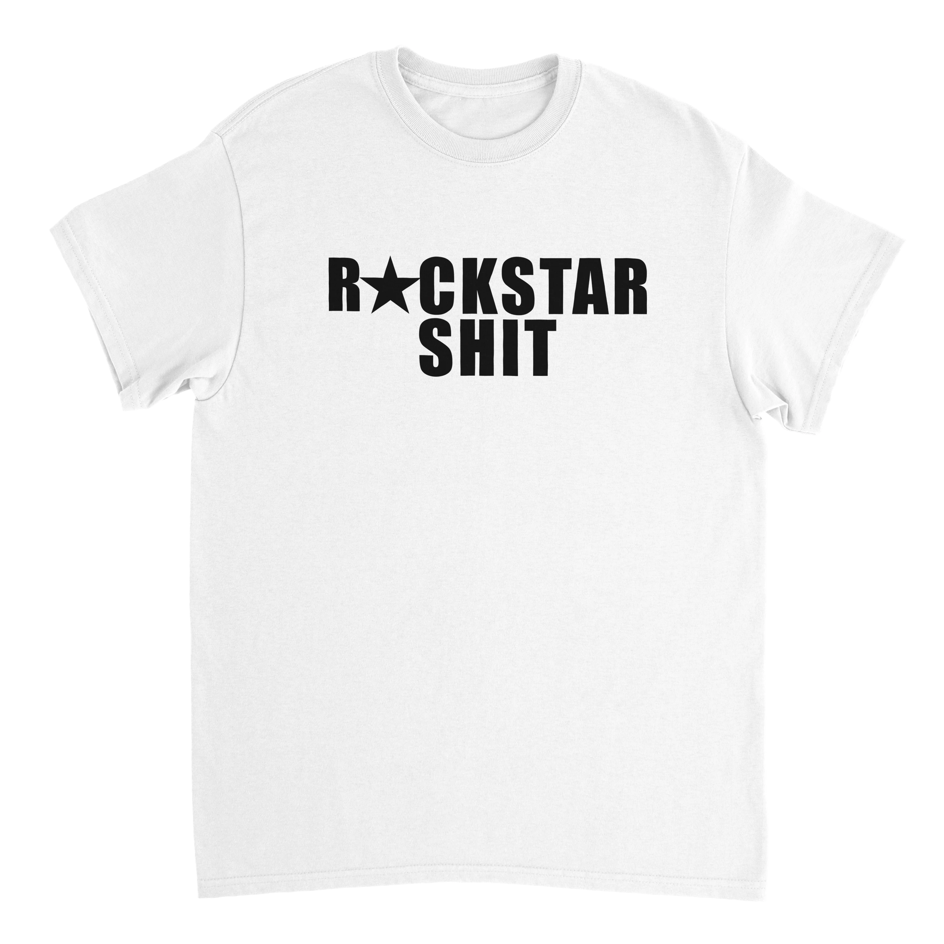 Luna Antonia Rockstar Sh*t Beidseitiger Druck T-Shirt