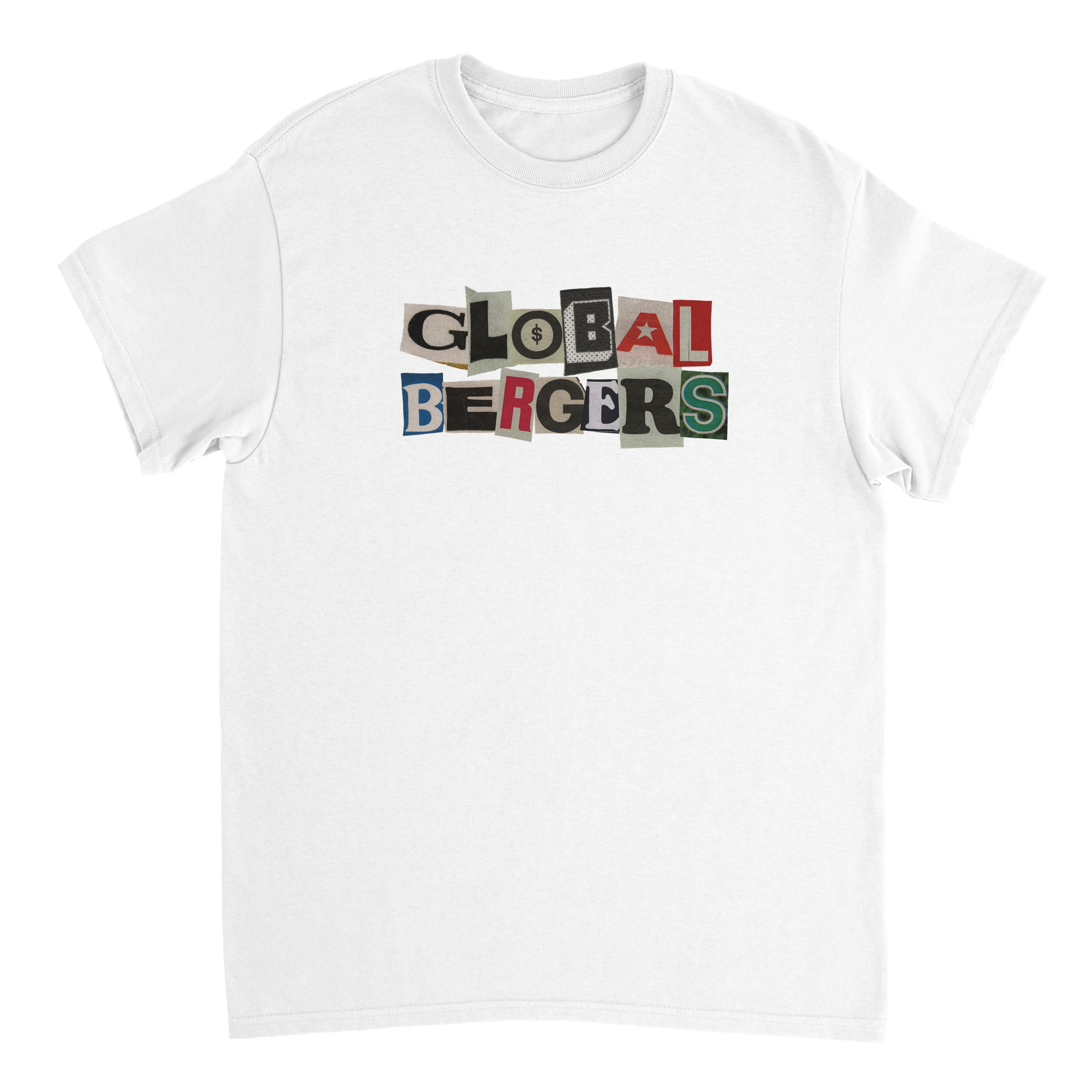 Global Bergers Newspaper T-Shirt