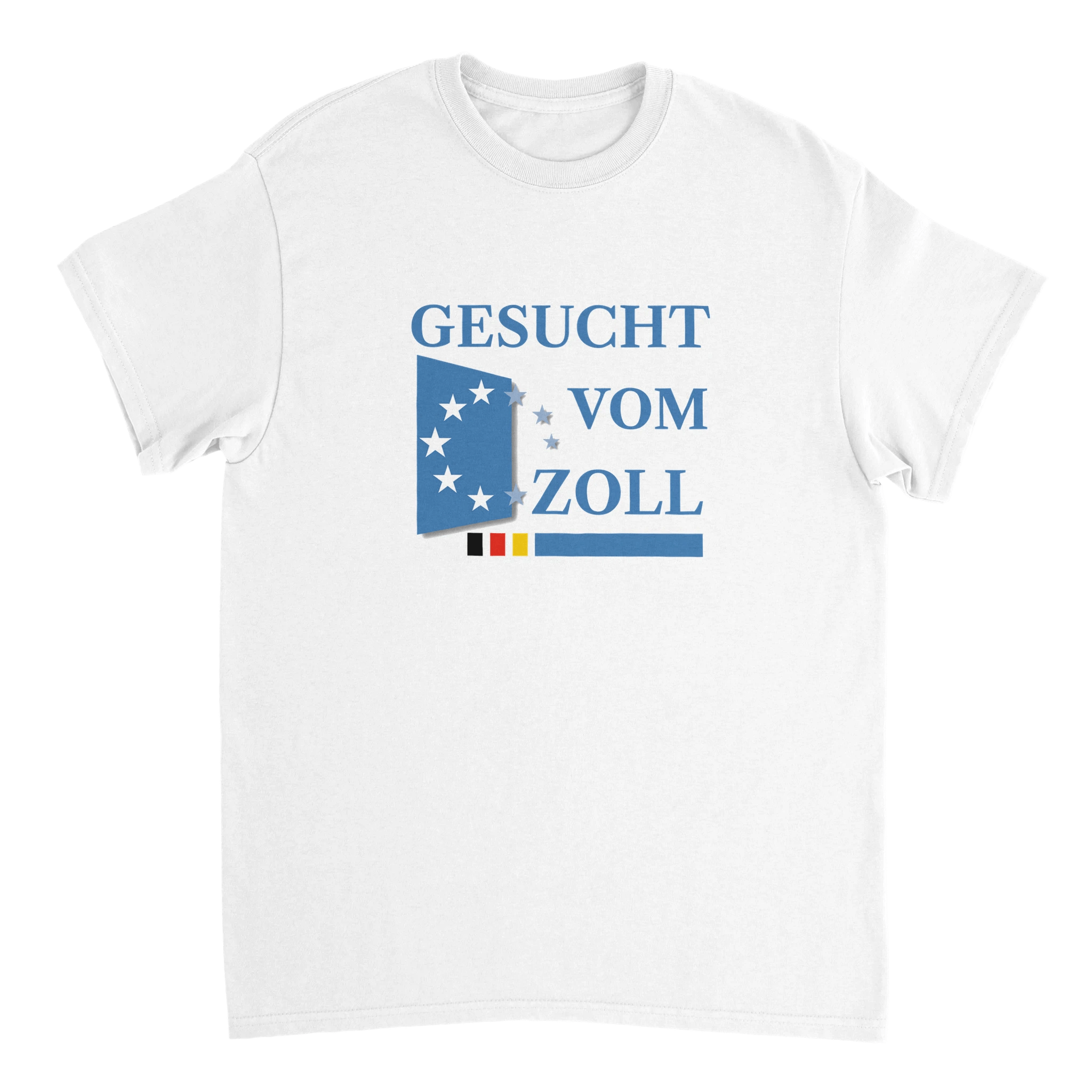 weisses Gesucht vom Zoll T-Shirt