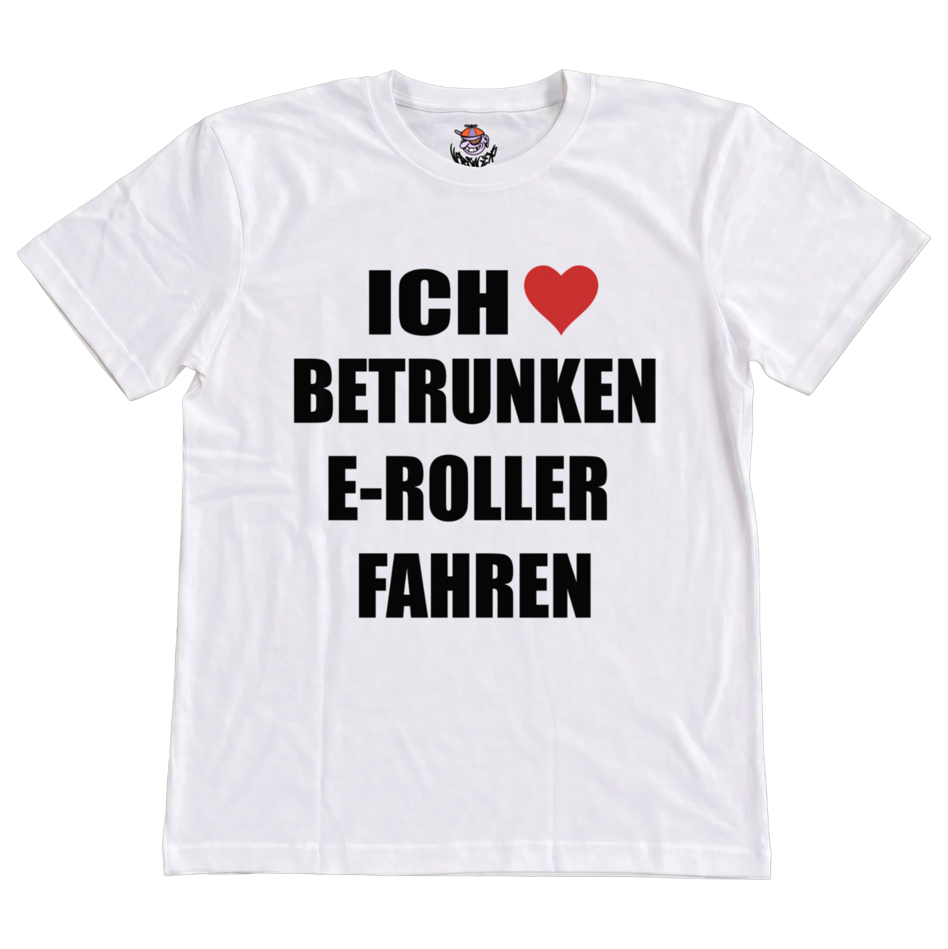 Ich liebe betrunken E-Roller fahren T-Shirt