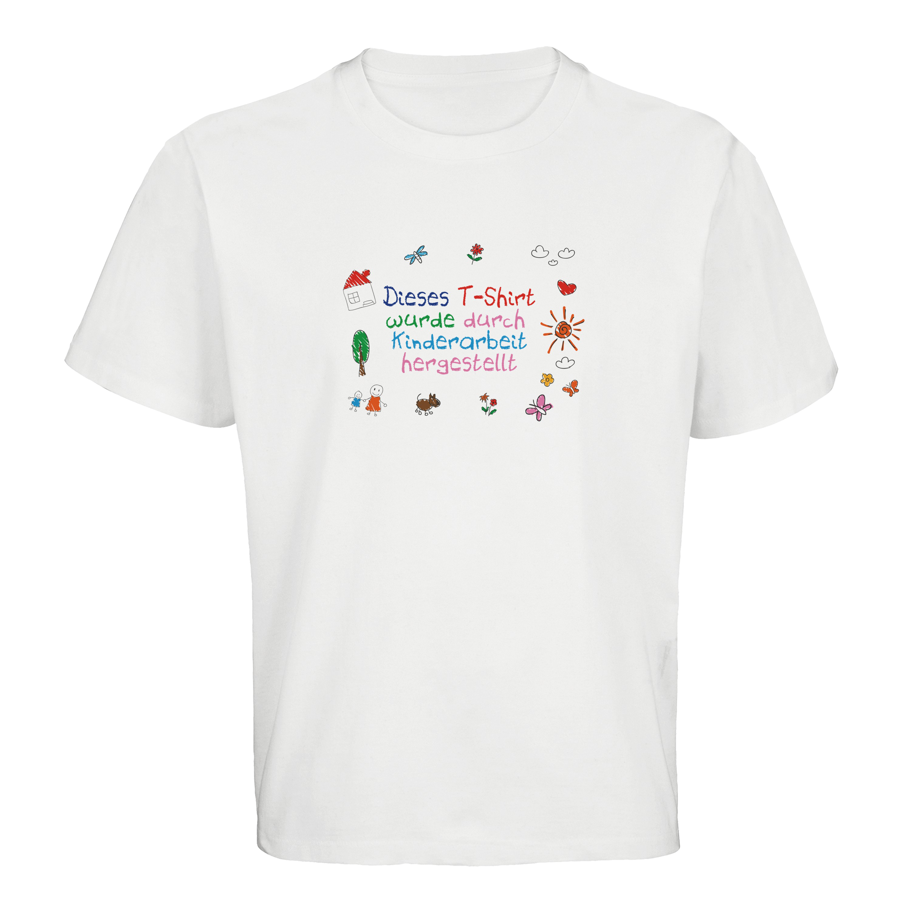 Dieses T-Shirt wurde durch Kinderarbeit hergestellt Oversized T-Shirt