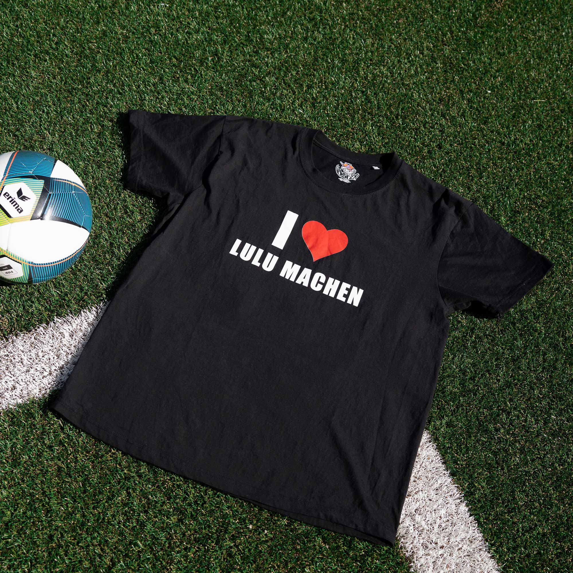 Luna Antonia I Love Lulu machen Beidseitiger Druck T-Shirt