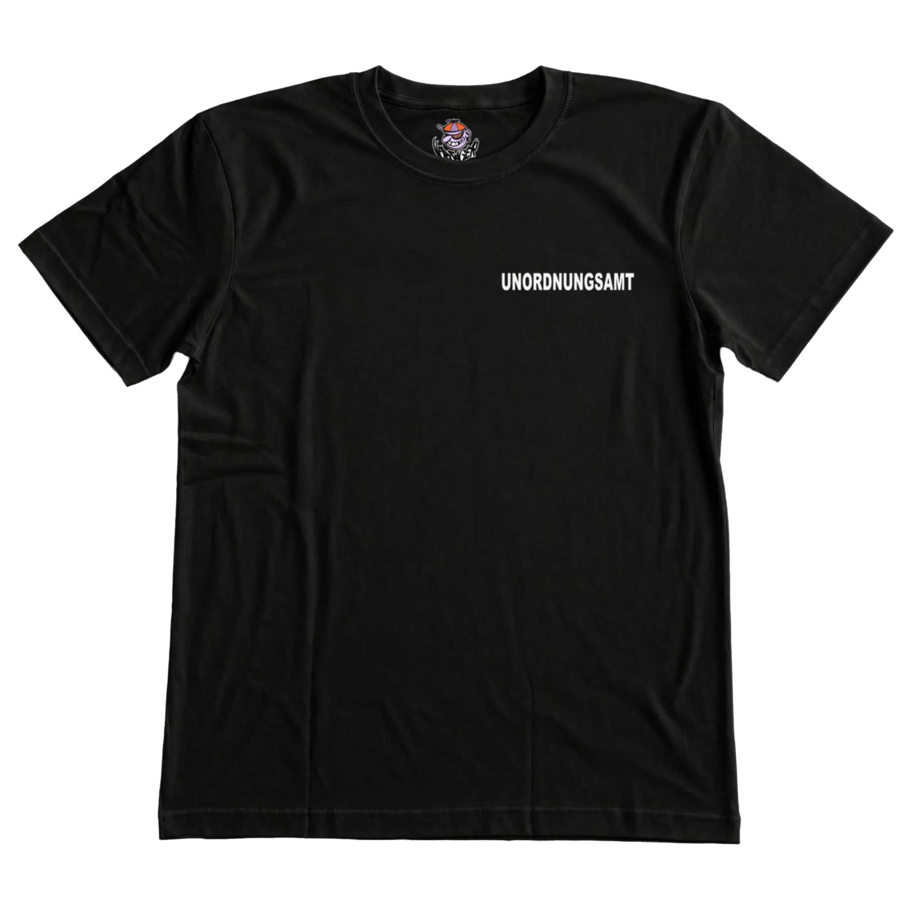 Unordnungsamt Beidseitiger Logo Druck T-Shirt