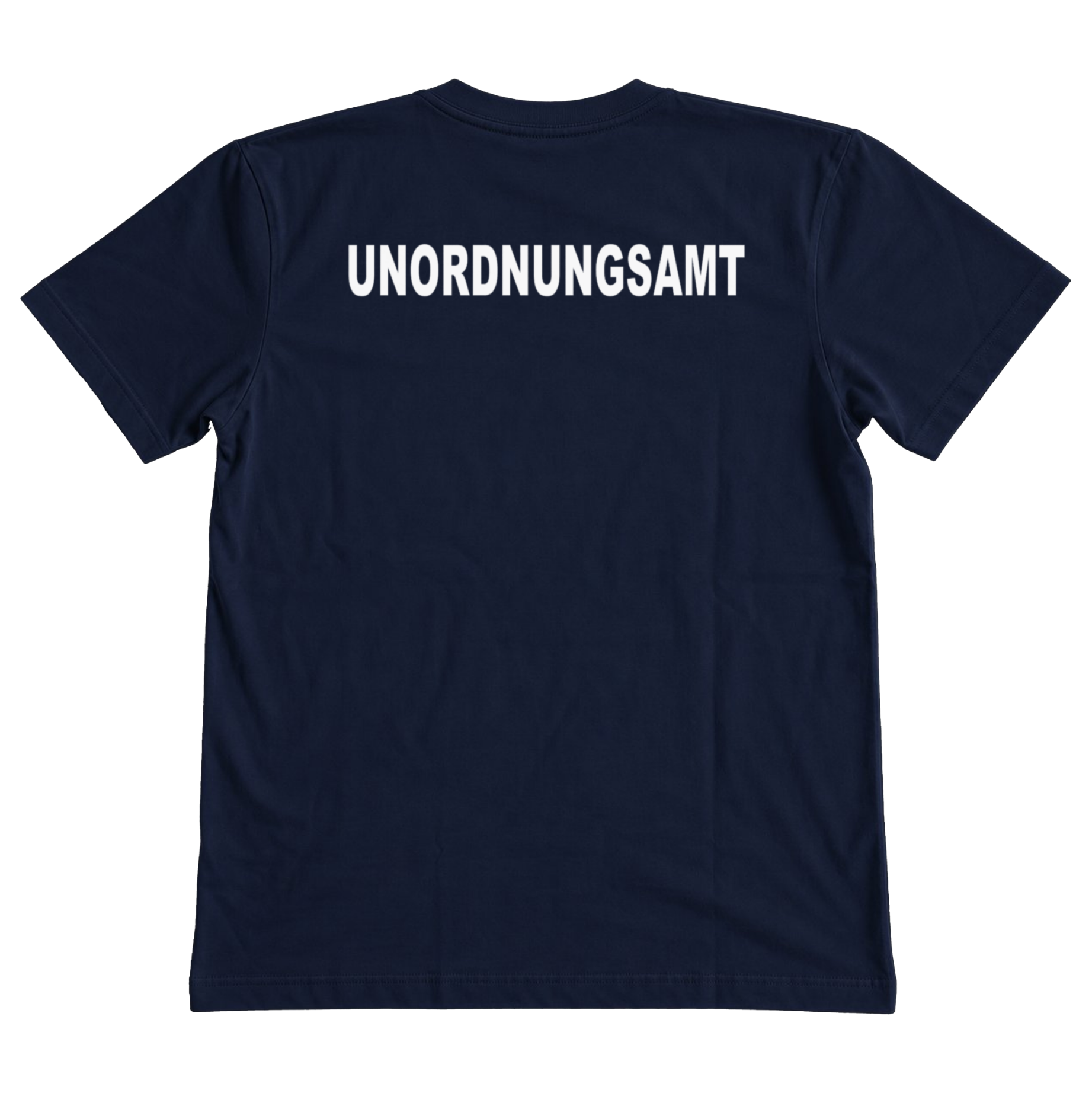 Unordnungsamt Beidseitiger Logo Druck T-Shirt