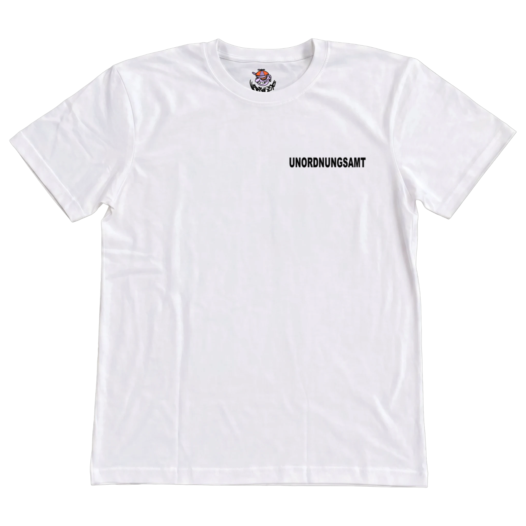 Unordnungsamt Beidseitiger Logo Druck T-Shirt